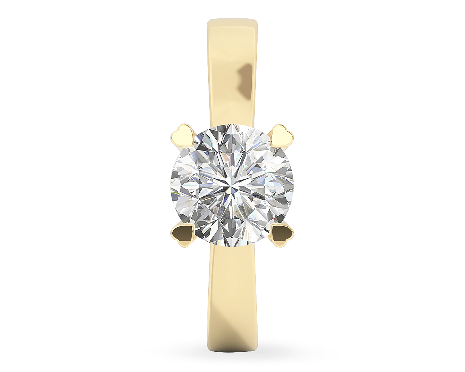 Foto 3 pulgar | Foto 2 | Anillo de Oro 10k Amelie Talla 7