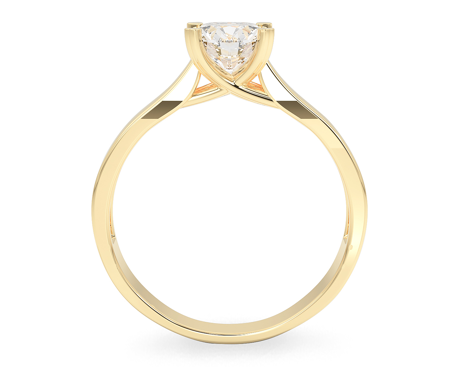 Foto 4 pulgar | Foto 3 | Anillo de Oro 10k Amelie Talla 7