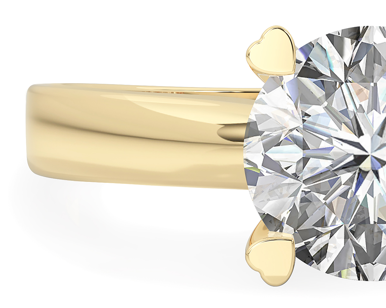 Foto 6 pulgar | Foto 5 | Anillo de Oro 10k Amelie Talla 7