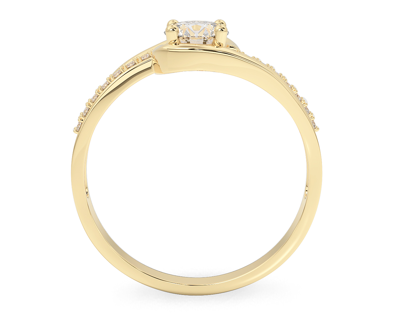 Foto 3 | Foto 3 | Anillo de Compromiso de Oro 10k Amelie Talla 8