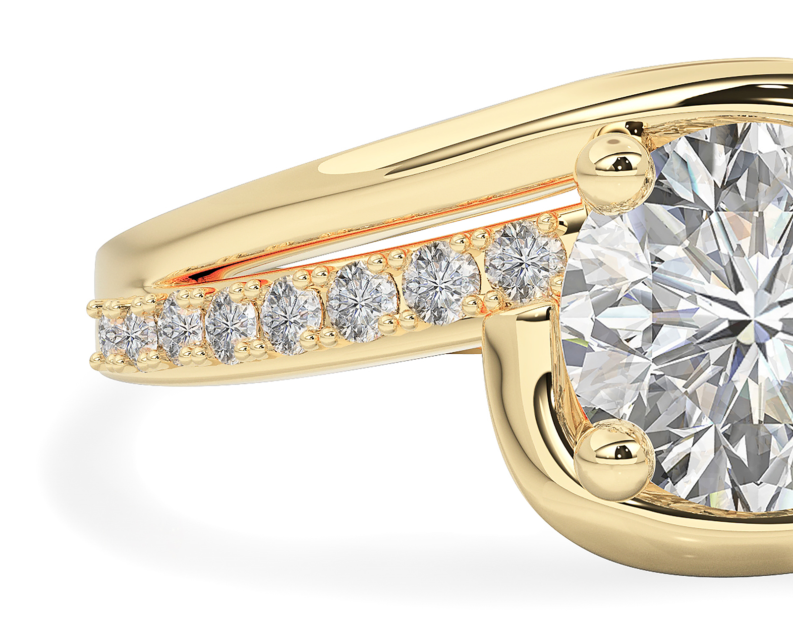 Foto 5 | Foto 5 | Anillo de Compromiso de Oro 10k Amelie Talla 8