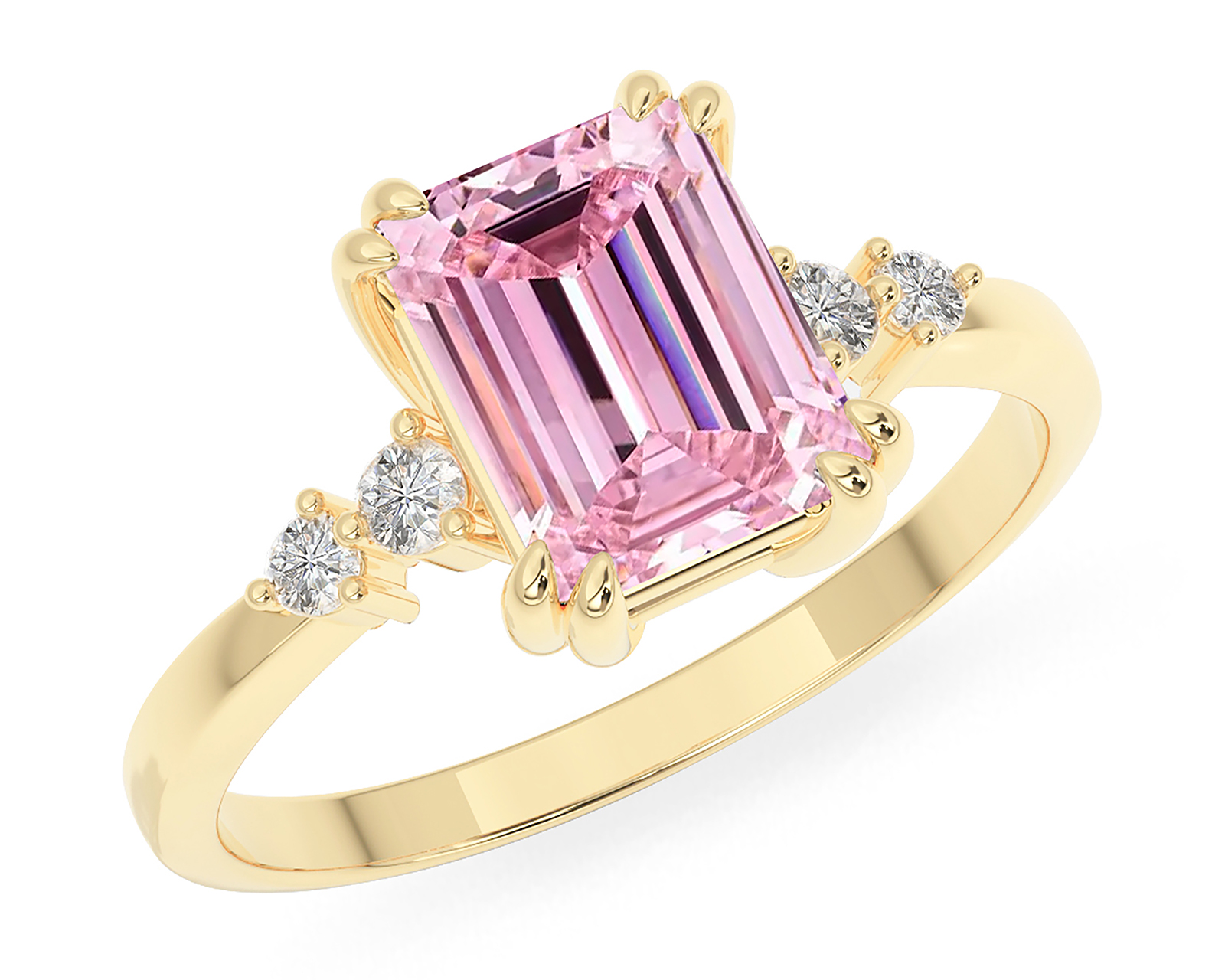 Foto 4 | Foto 4 | Anillo de Oro 10k Amelie Talla 7