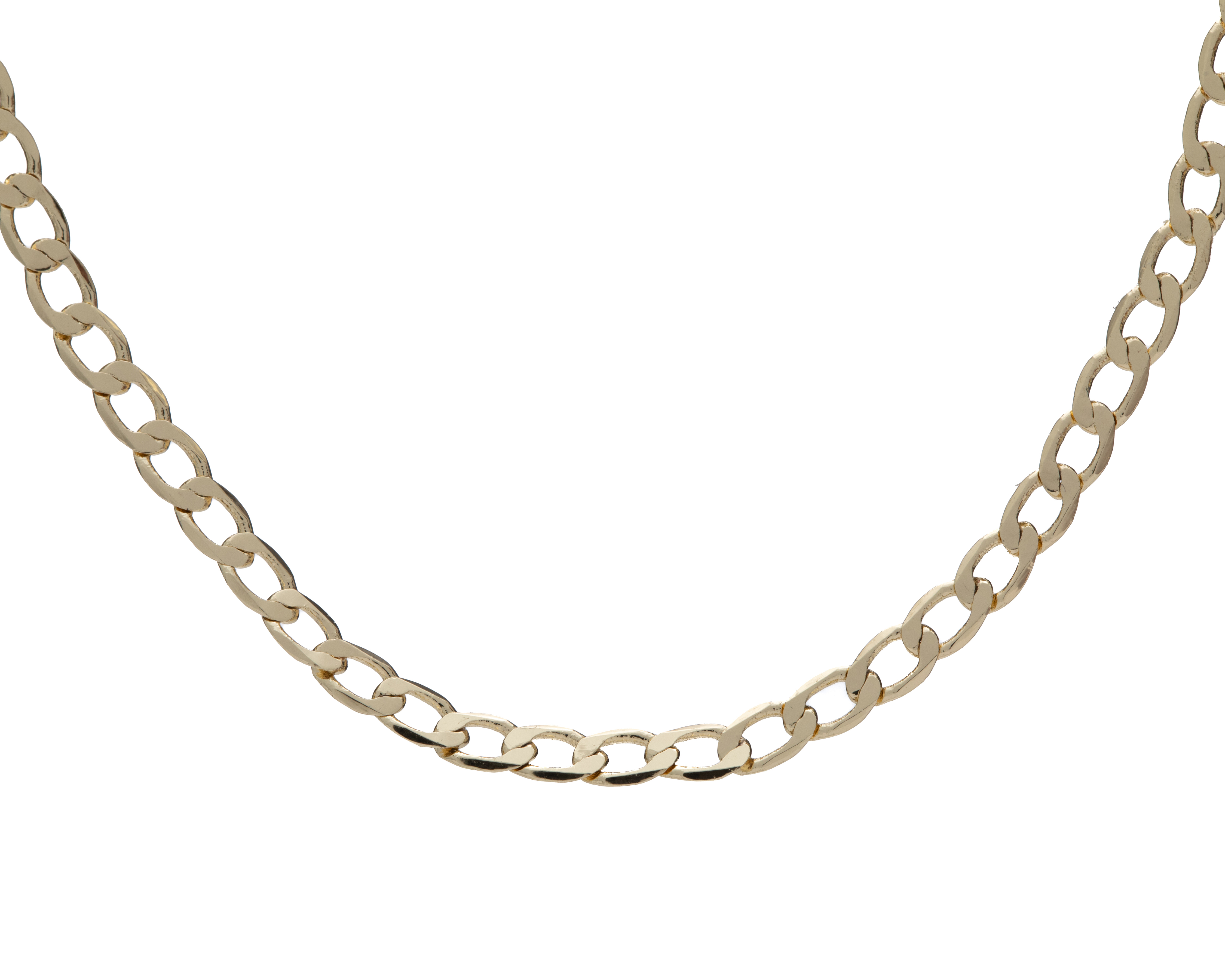 Cadena Chapa de Oro 18K Plafer