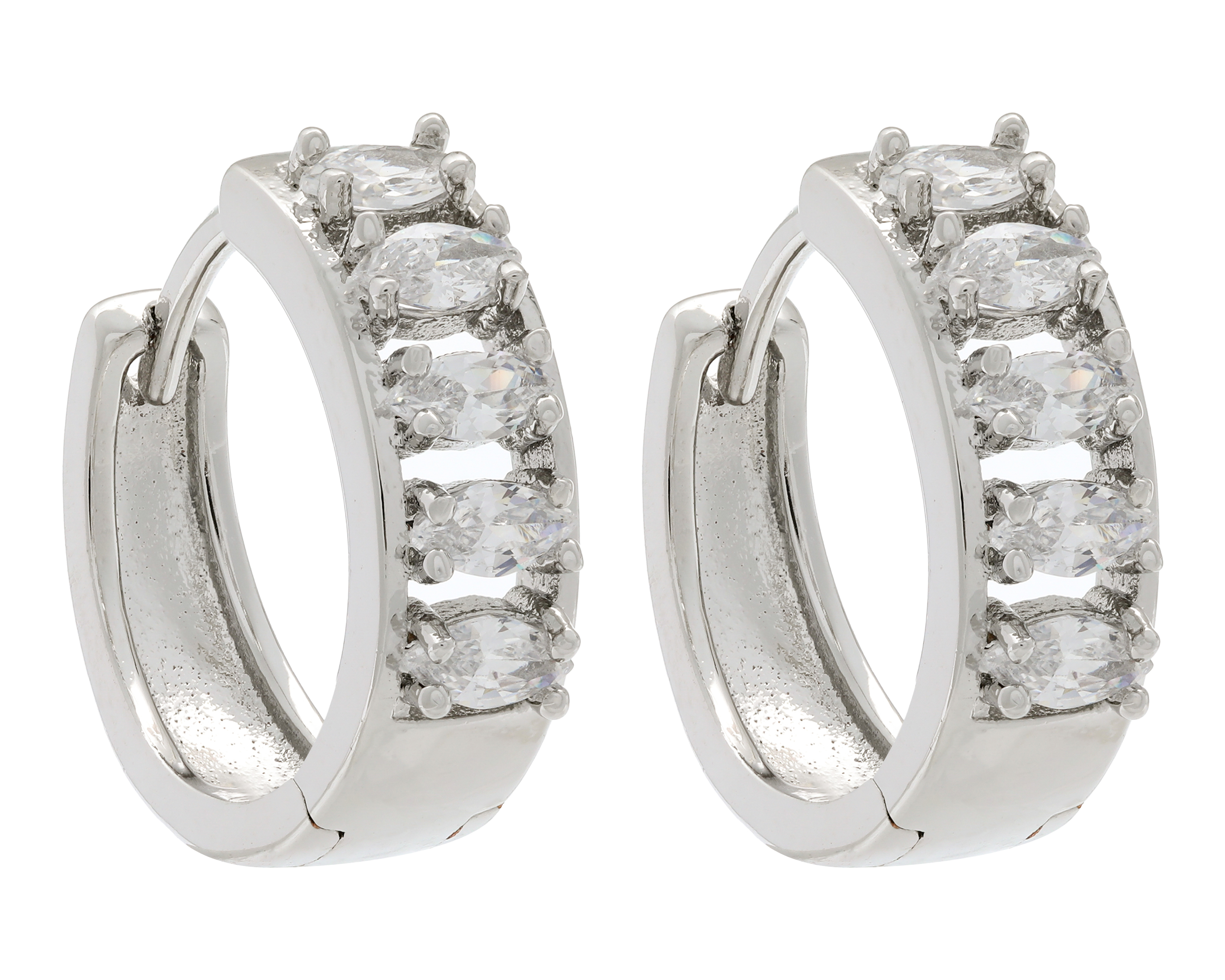 Foto 2 | Foto 2 | Aretes de Chapa de Oro 18K Plafer