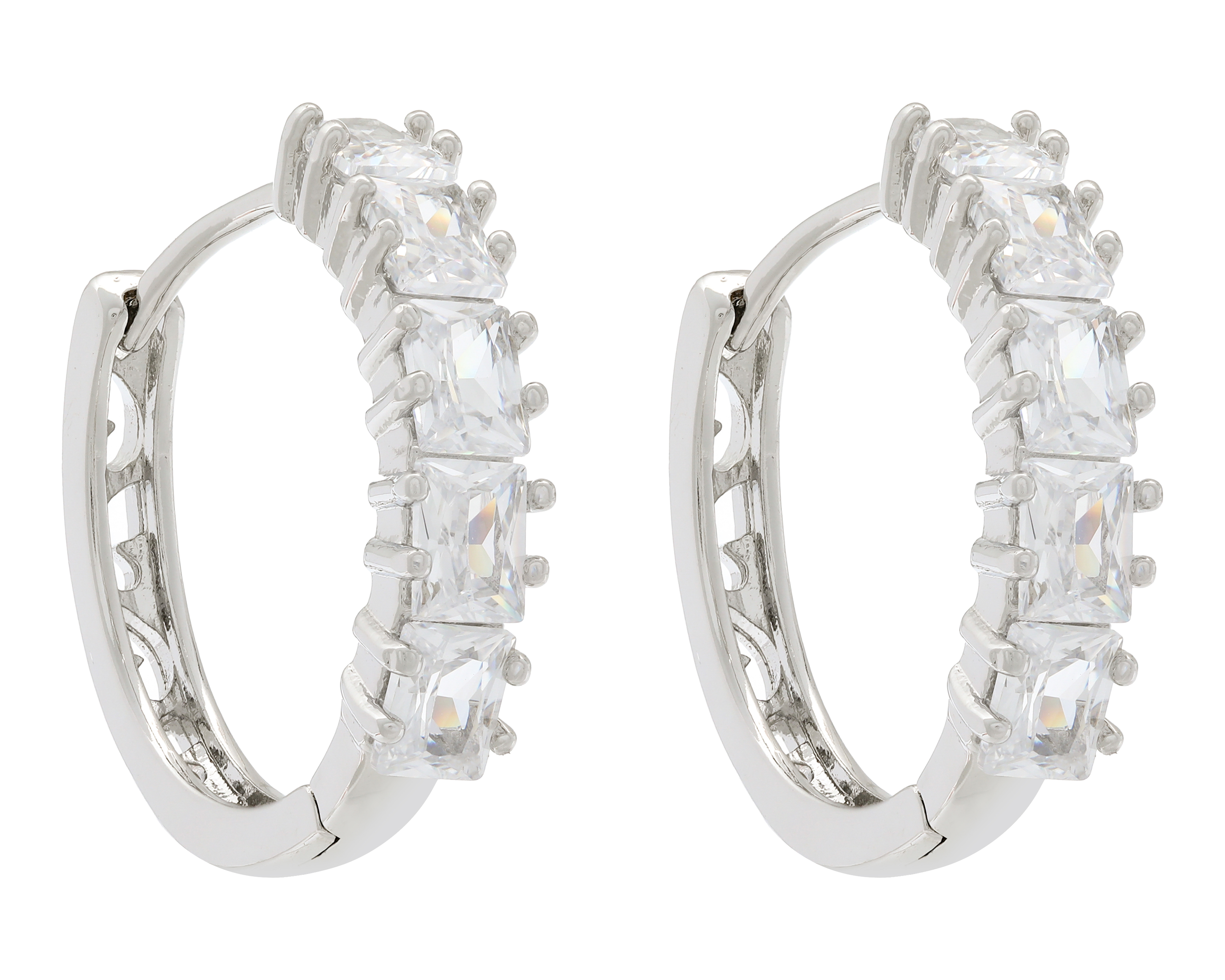 Foto 2 | Foto 2 | Aretes Huggie de Chapa de Oro 18K Plafer