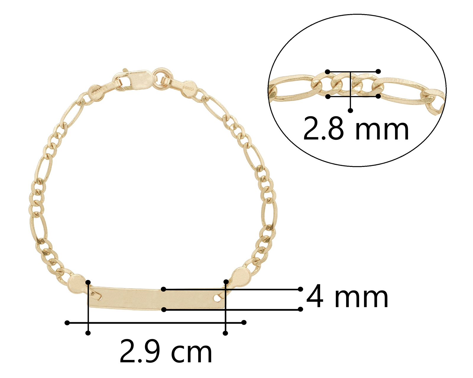 Foto 6 | Foto 6 | Pulsera de Oro 10k Sentimientos