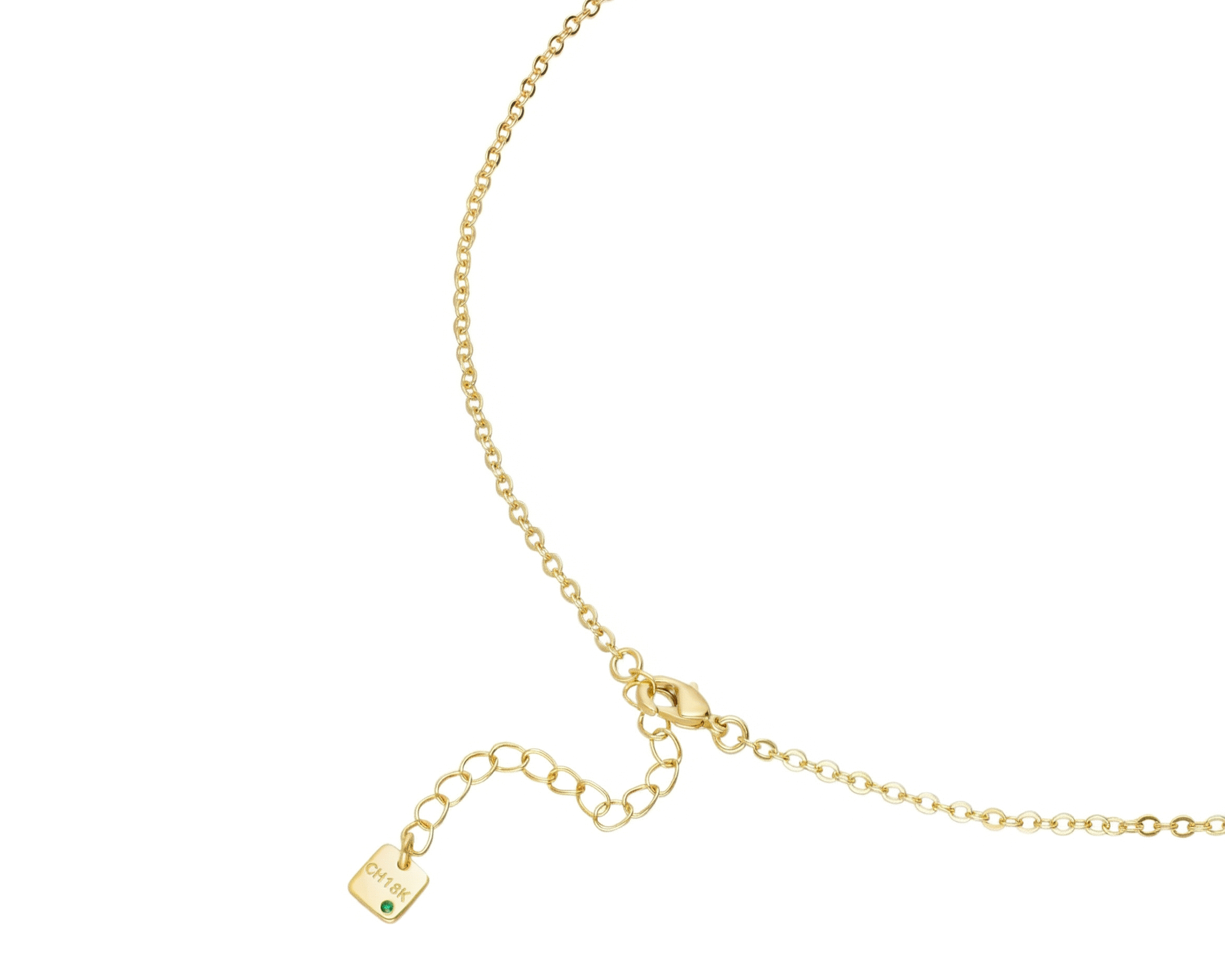 Foto 4 pulgar | Foto 3 | Collar de Chapa de Oro 18K Zokko