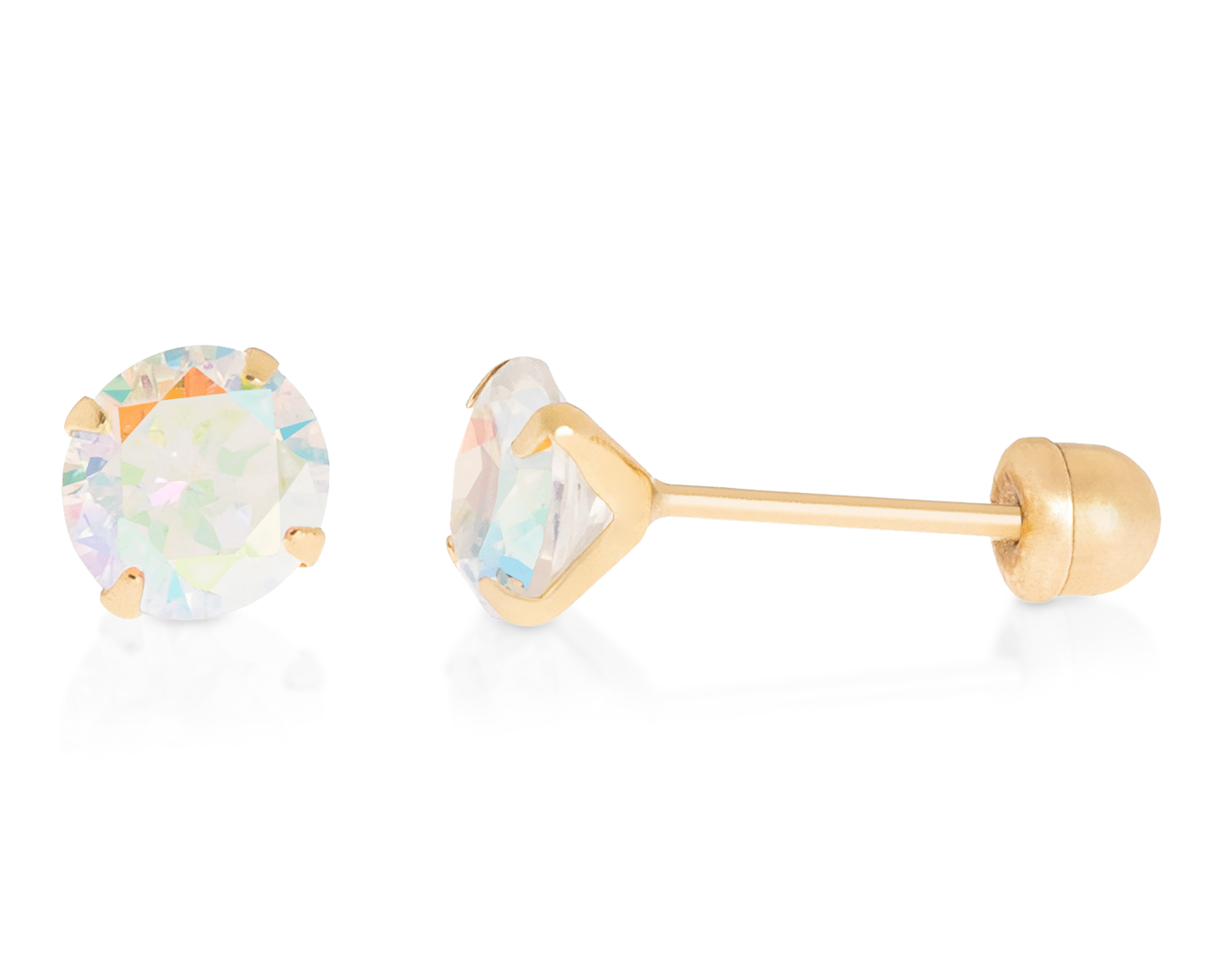 Broqueles de Oro 10K Sabelli