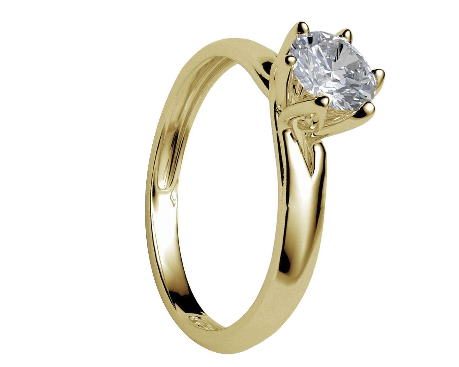 Foto 1 | Foto 1 | Anillo De Compromiso de Oro 10K Talla 7-7.5