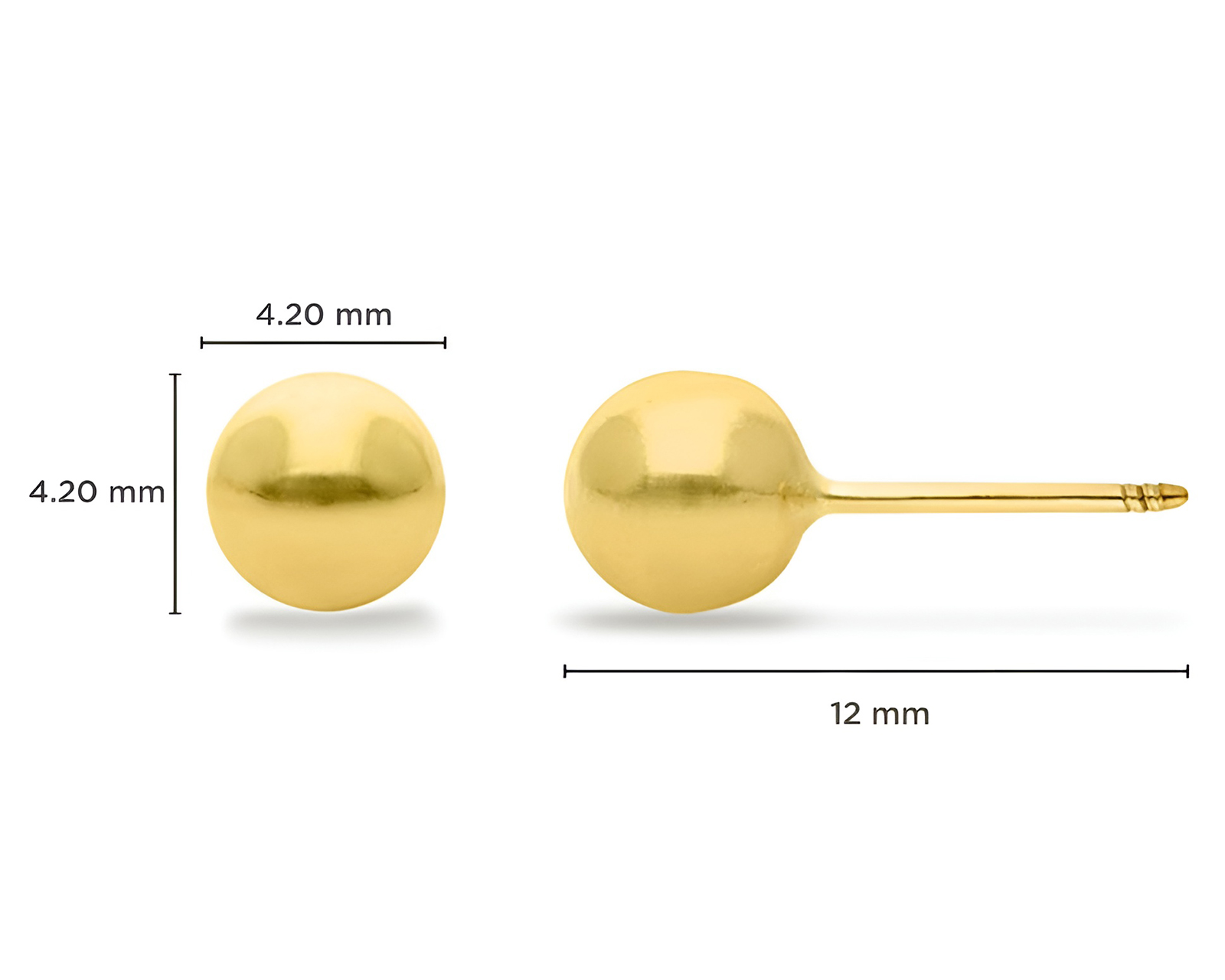 Foto 6 pulgar | Foto 5 | Broqueles de Oro 14K Baby Colors