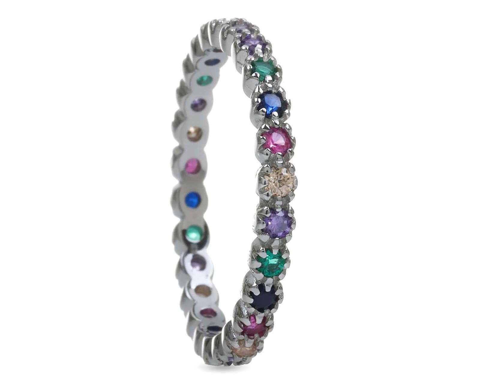 Anillo de Plata Sahara Talla 8 - 8.5