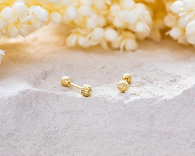 Foto 3 | Foto 3 | Broqueles de Oro de 14K Baby Colors
