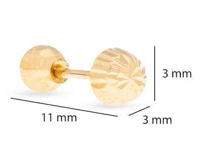 Foto 4 | Foto 4 | Broqueles de Oro de 14K Baby Colors