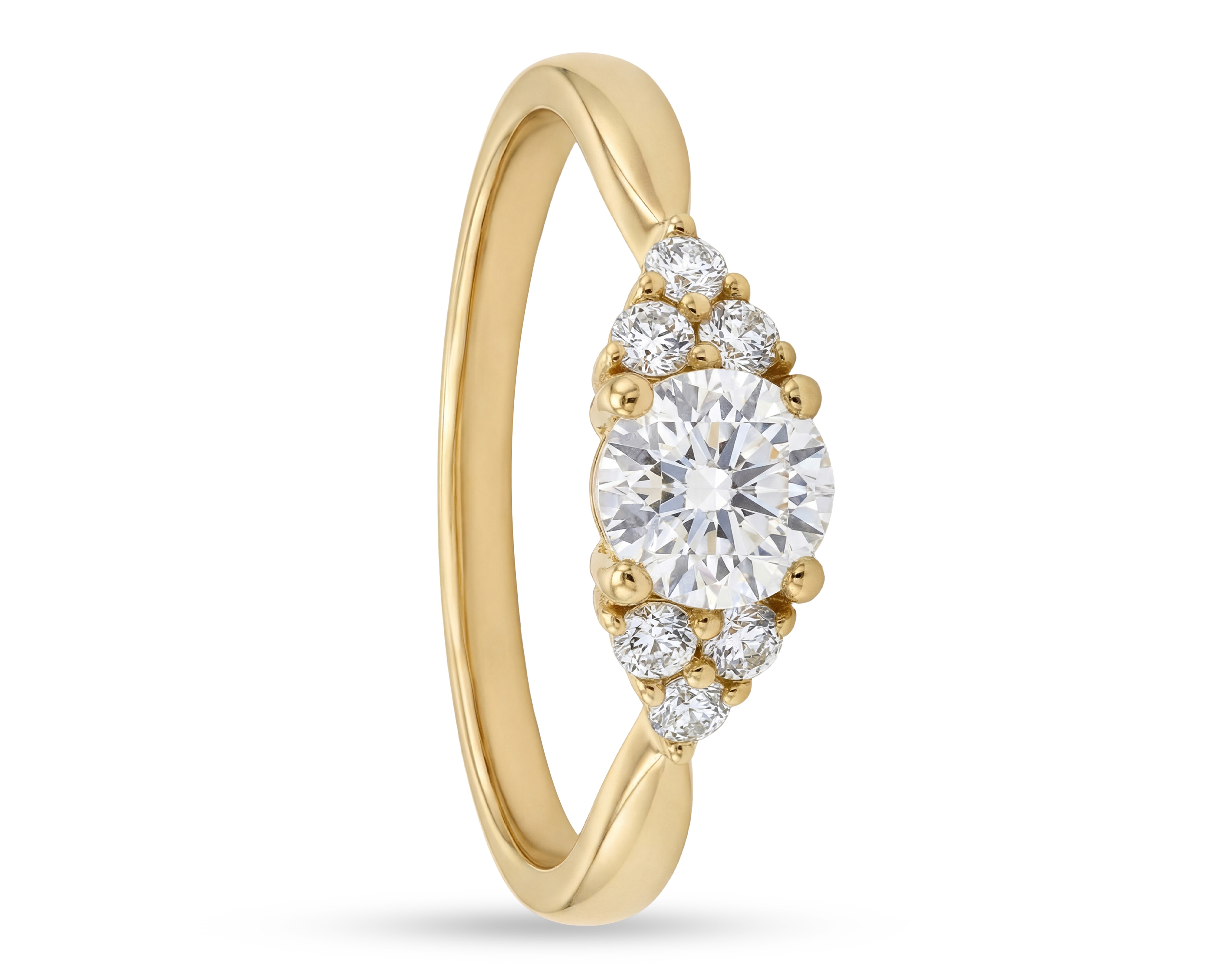 Anillo de Oro 10K Amelie Jazmin Talla 7