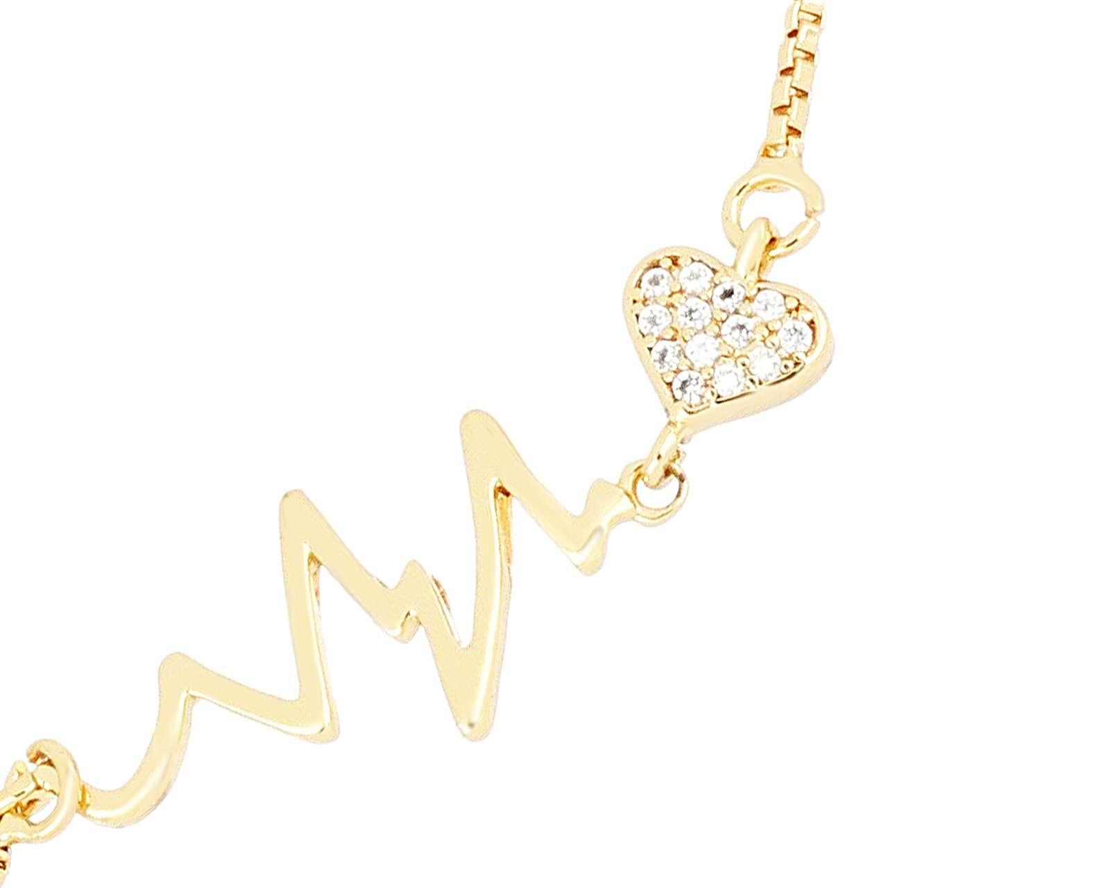 Foto 3 pulgar | Foto 2 | Pulsera de Chapa de Oro 18K Plafer