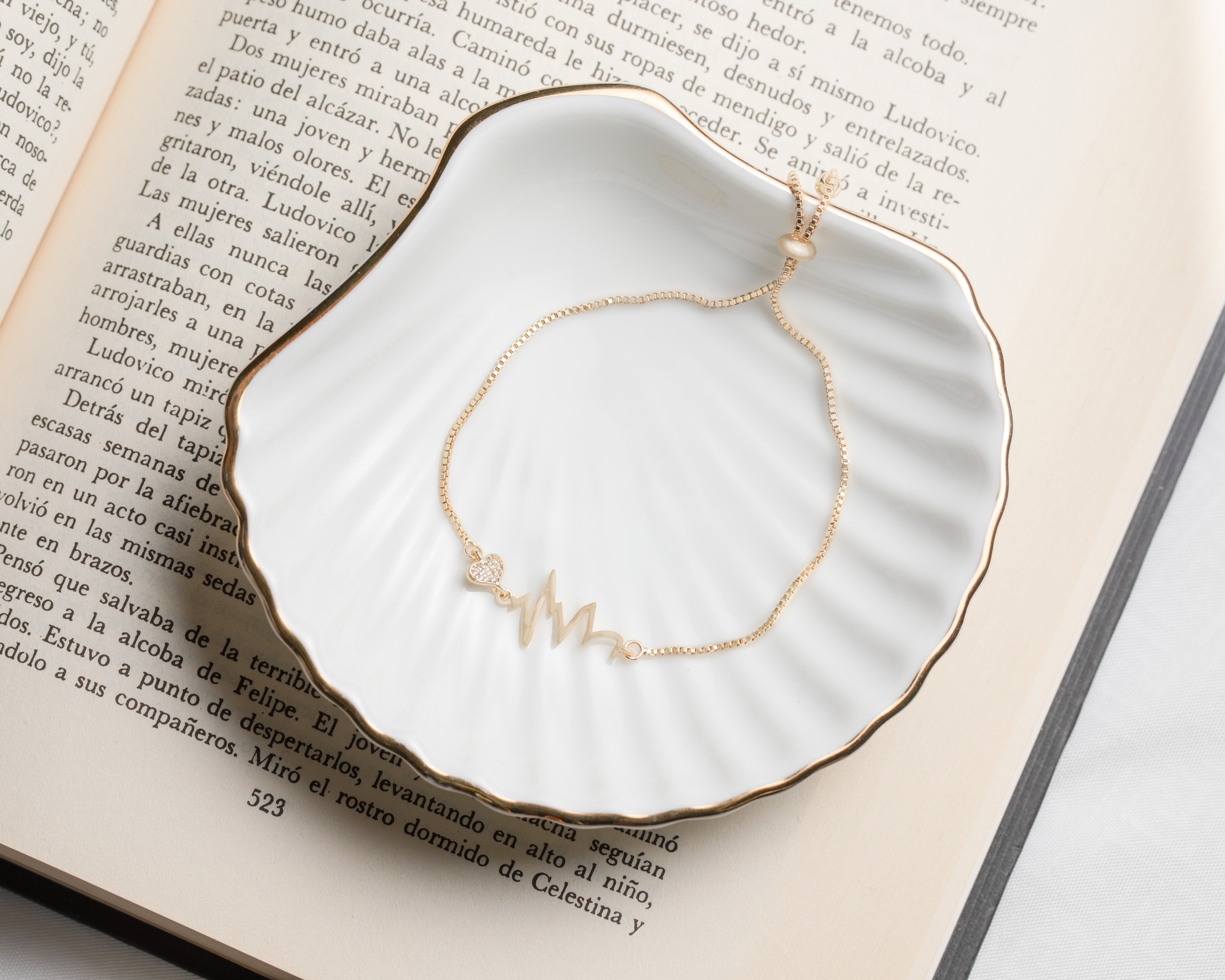 Foto 5 pulgar | Foto 5 | Pulsera de Chapa de Oro 18K Plafer