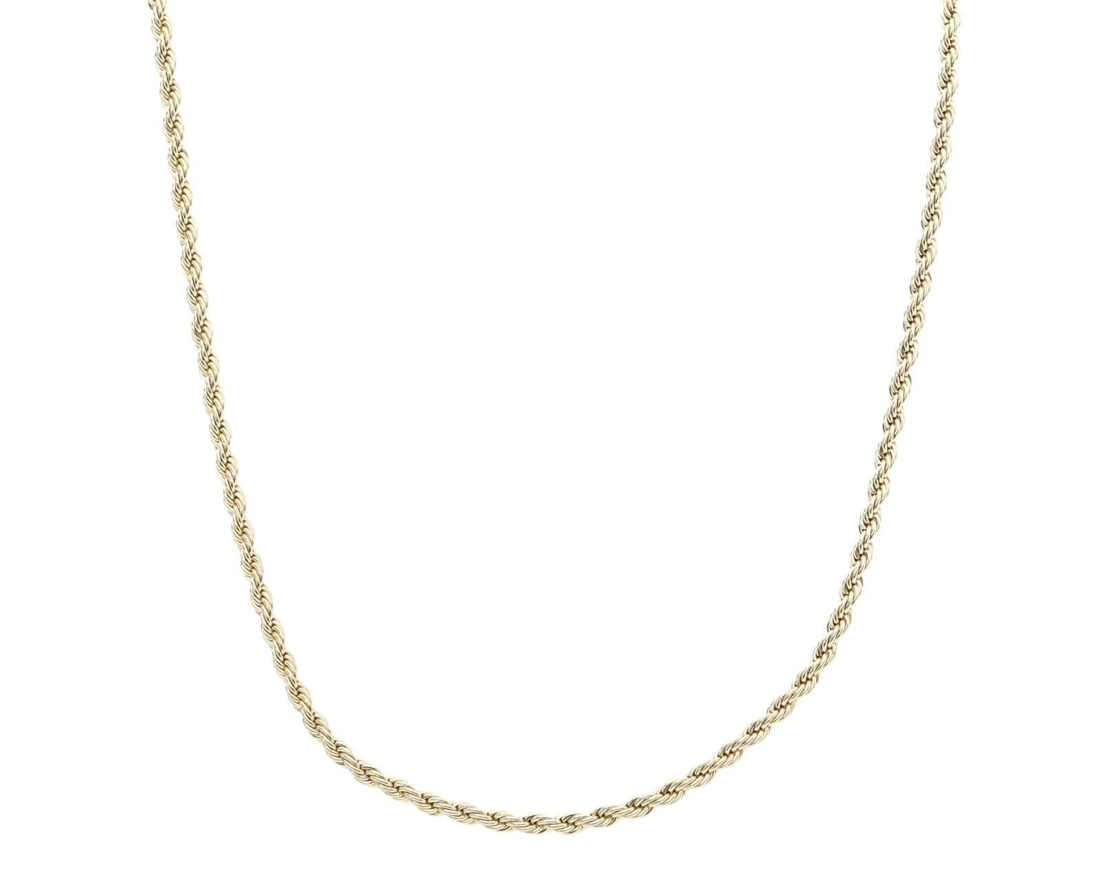 Foto 2 | Foto 2 | Cadena de Chapa de Oro 18K Sentimientos