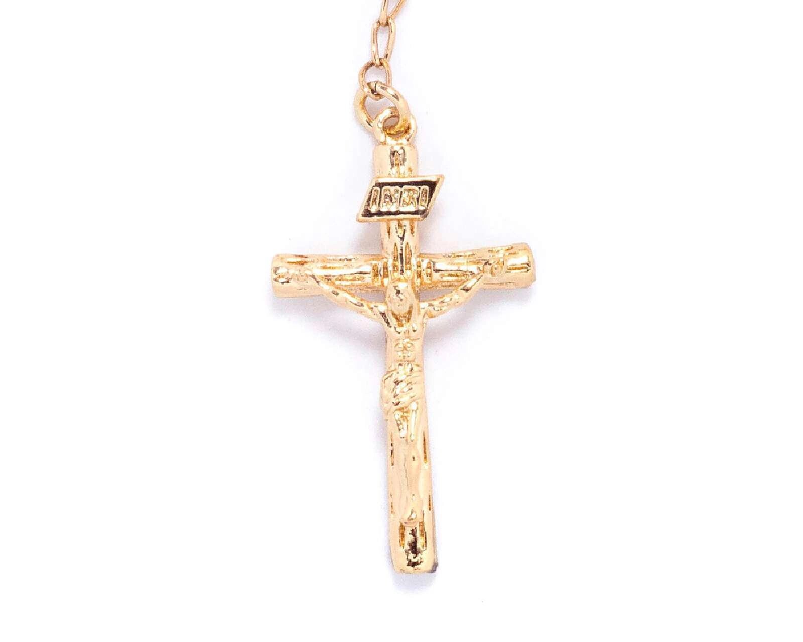 Foto 5 pulgar | Foto 4 | Rosario de Chapa de Oro 18K Sentimientos