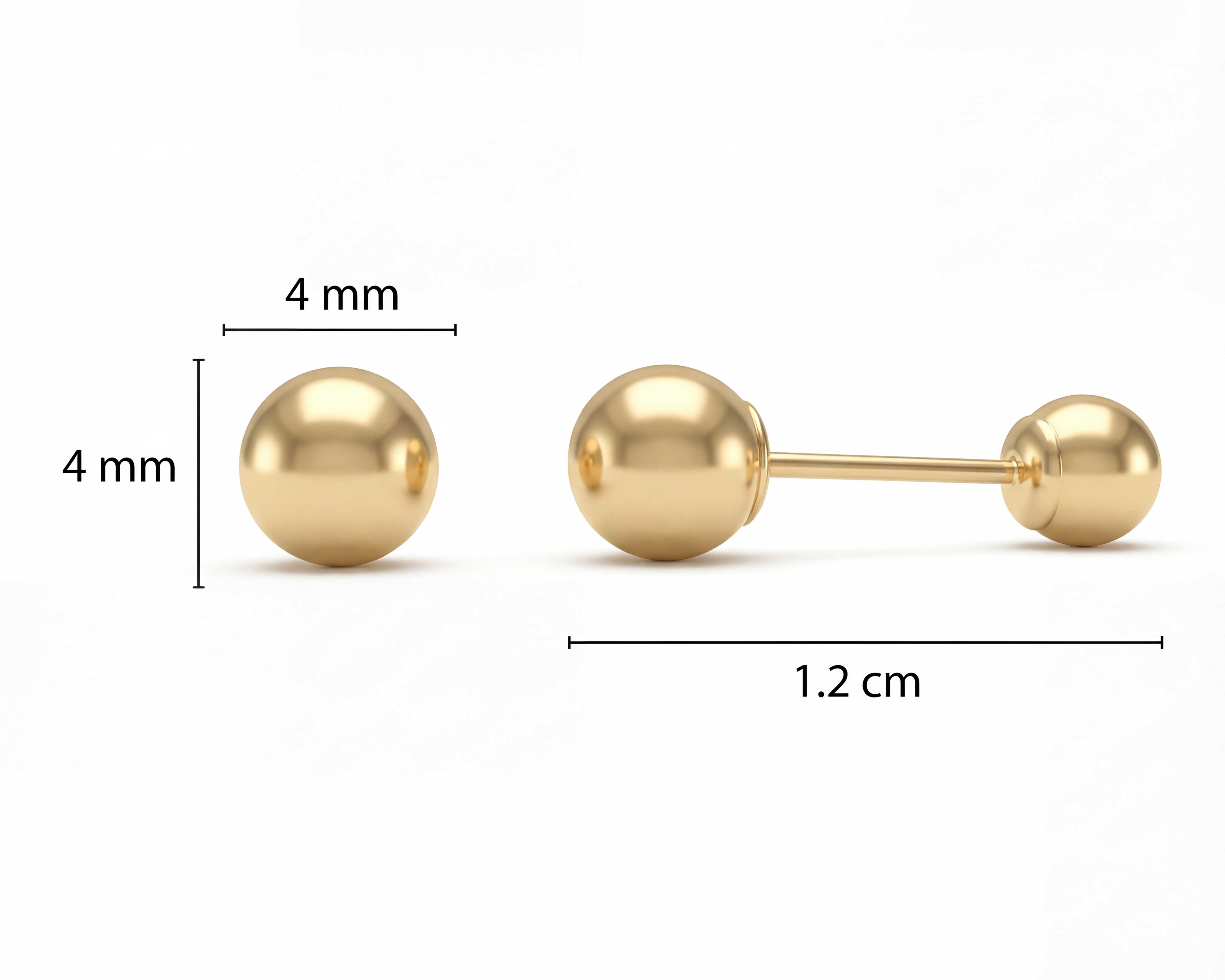 Foto 6 pulgar | Foto 5 | Broqueles de Oro 10k Baby Colors