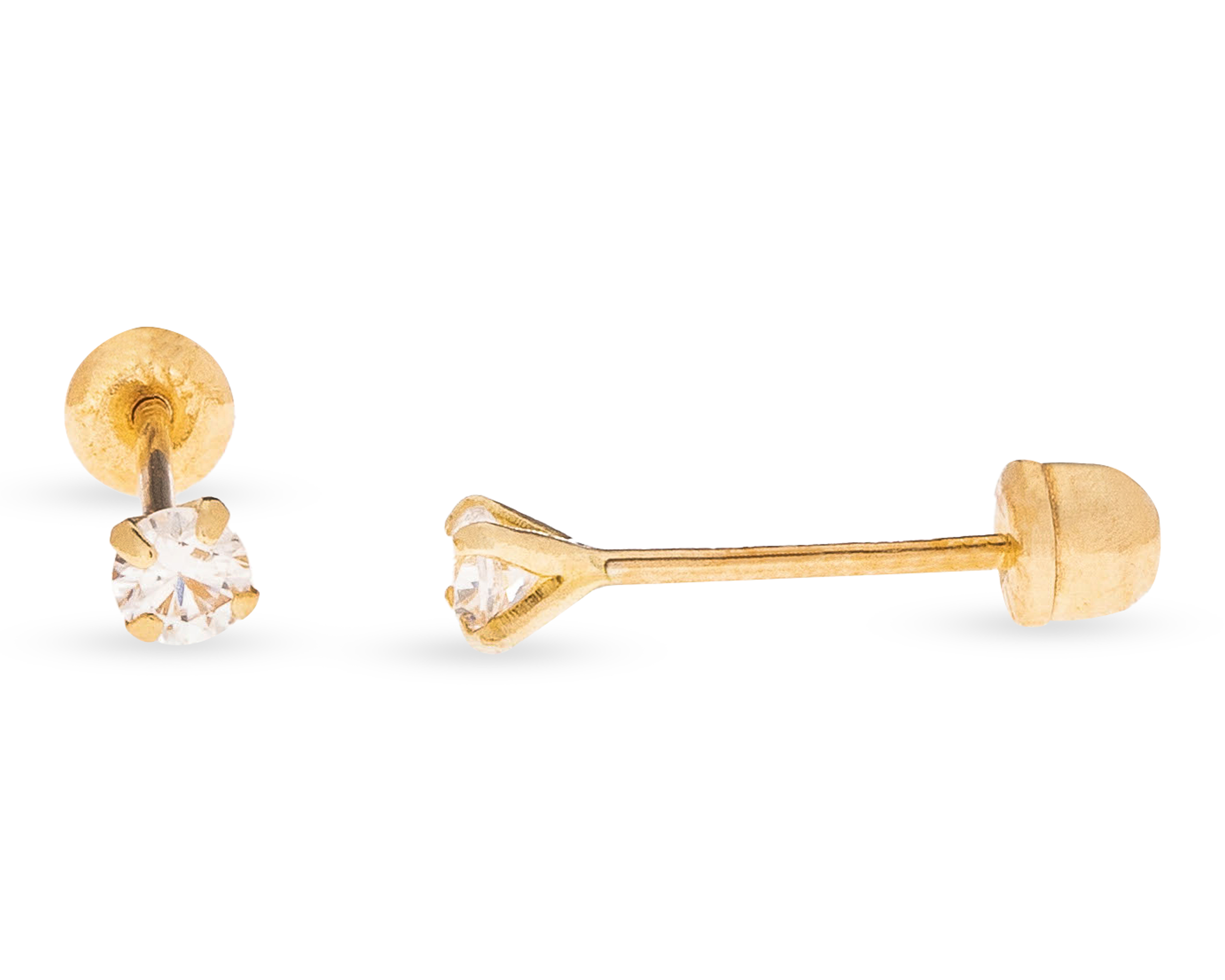 Broqueles de Oro de 10K Sabelli