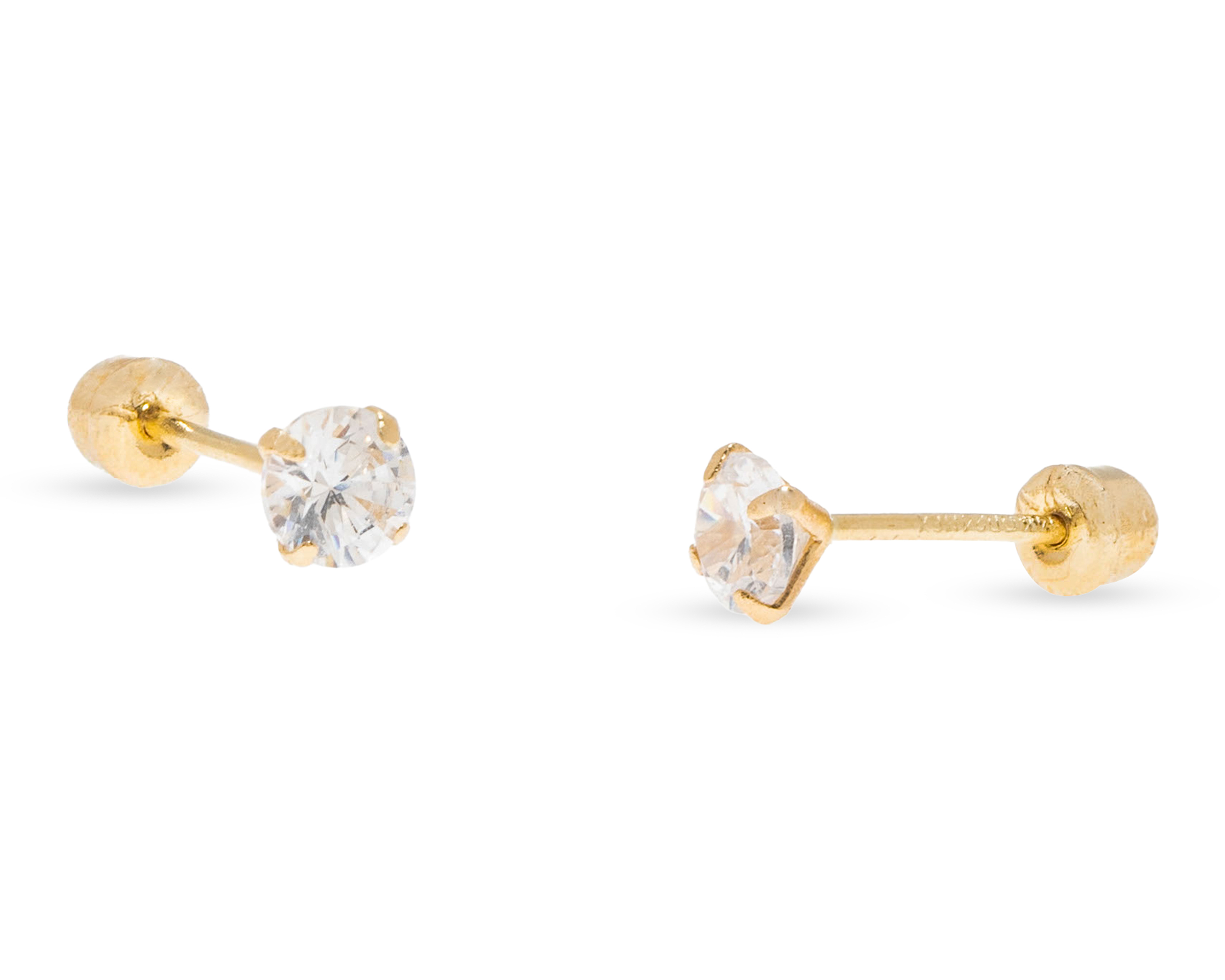 Broqueles de Oro 14K Baby Colors