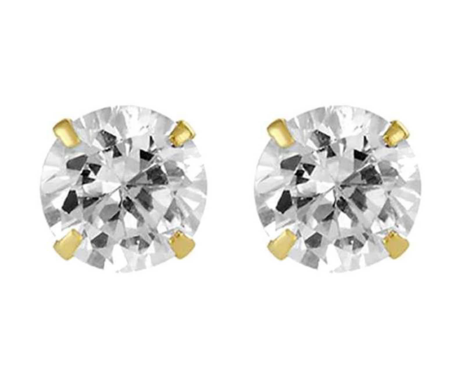 Foto 2 pulgar | Foto 1 | Broqueles de Oro de 14K Sabelli