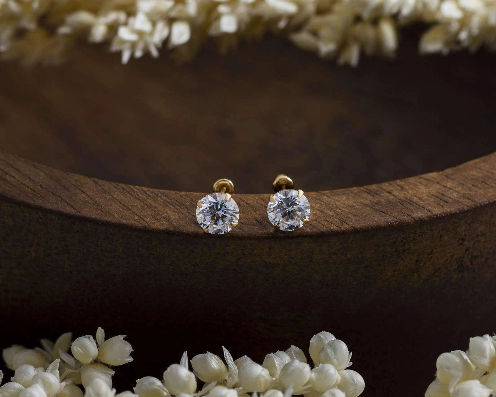 Foto 4 | Foto 4 | Broqueles de Oro 14K Sabelli
