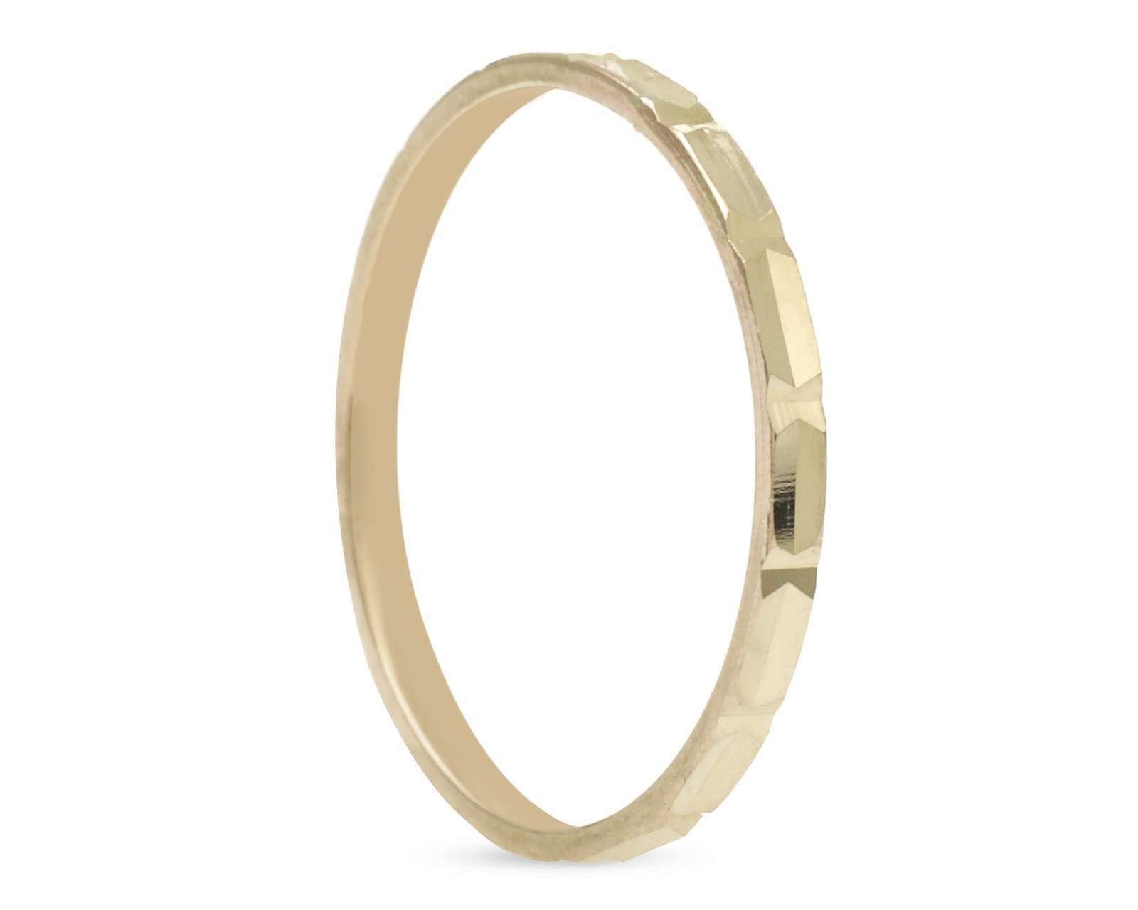 Anillo de Oro 10K Moments Bambu Talla 8