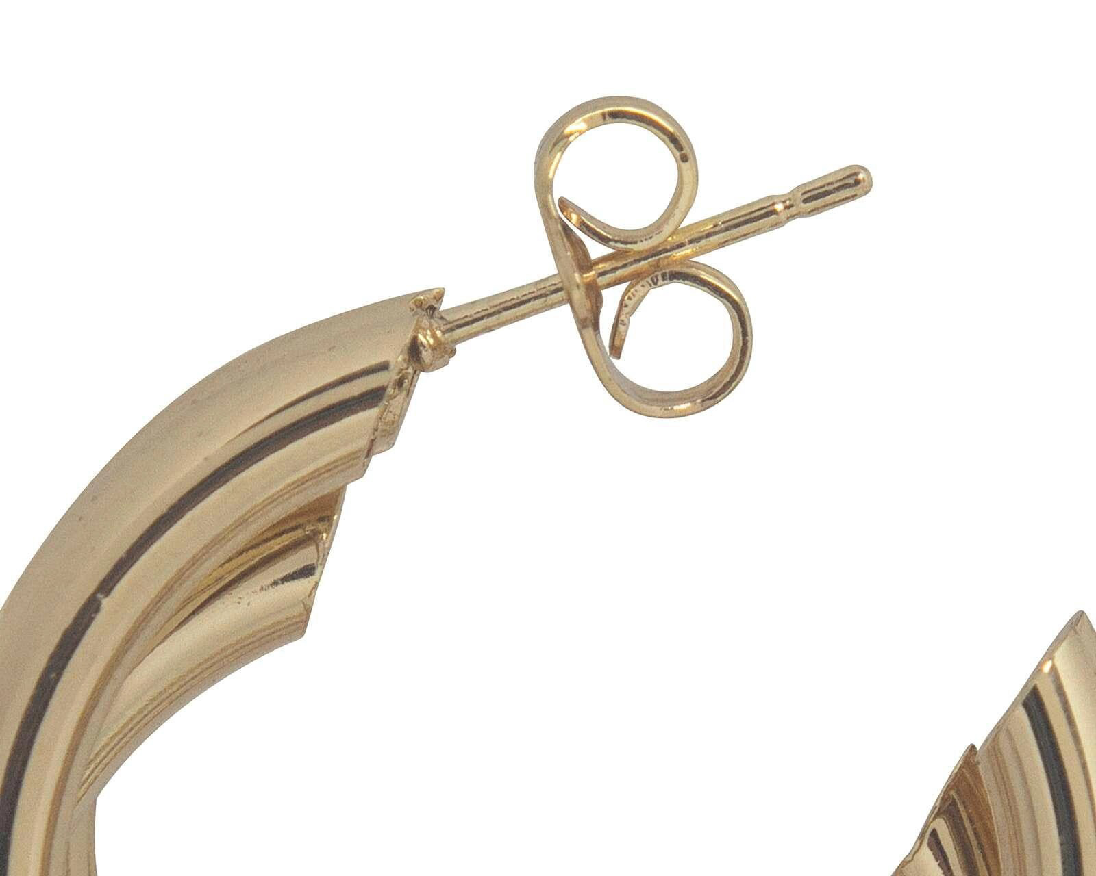 Foto 3 | Foto 3 | Arracadas de Chapa de Oro 18K Sentimientos