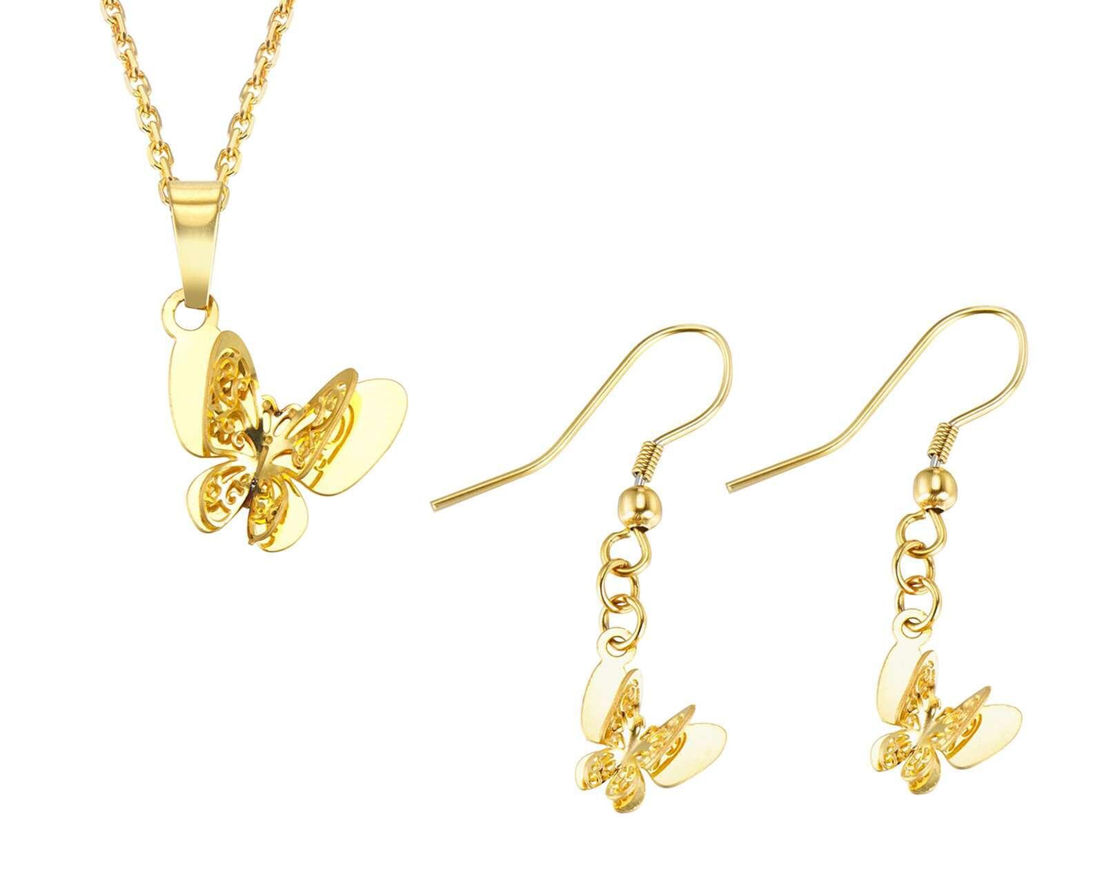 Collar y Aretes de Acero Inoxidable Thinner