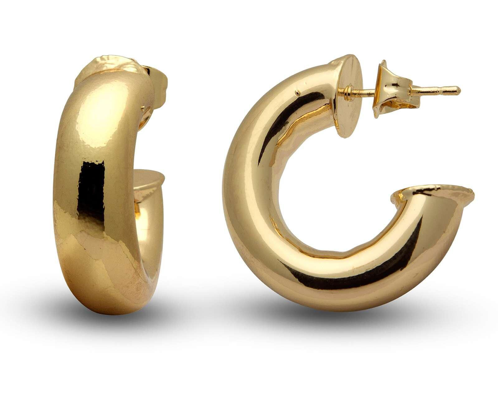 Arracadas de Chapa de Oro 18K Sentimientos