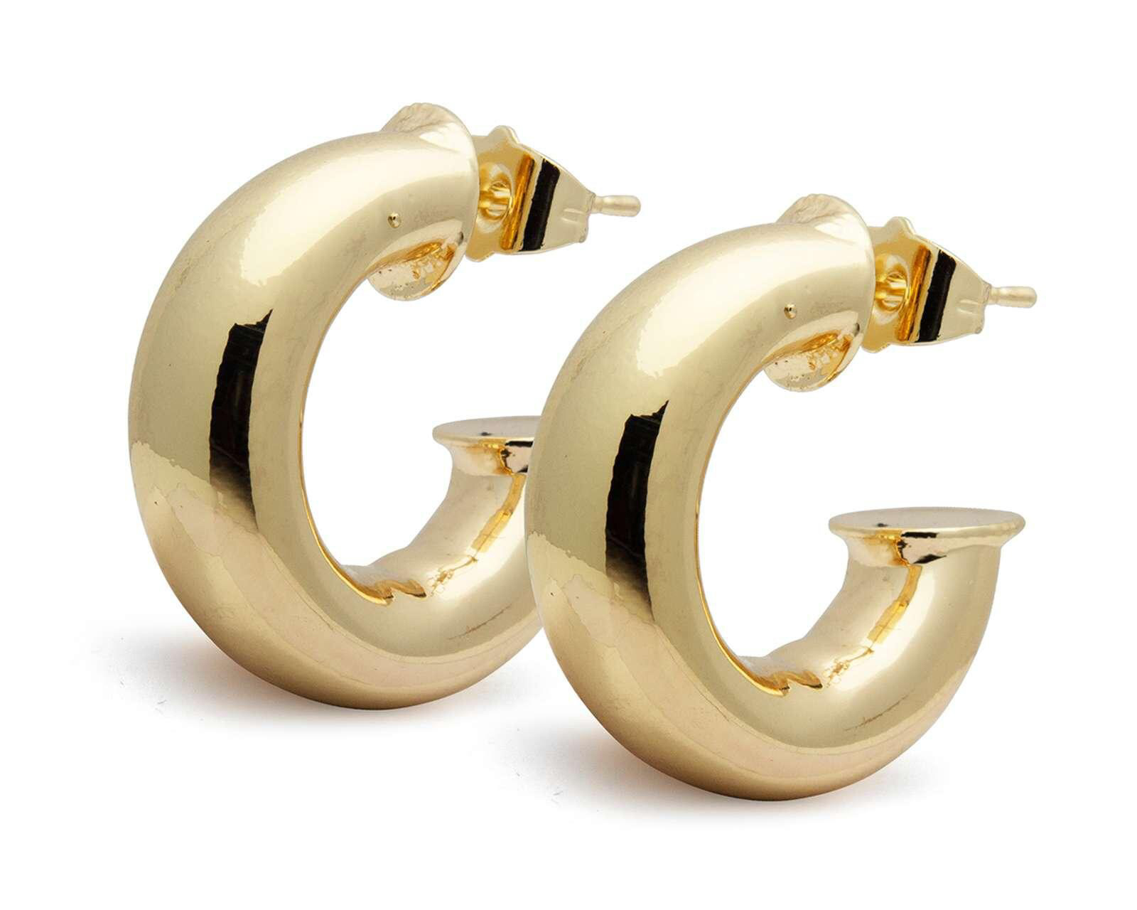 Foto 2 | Foto 2 | Arracadas de Chapa de Oro 18K Sentimientos