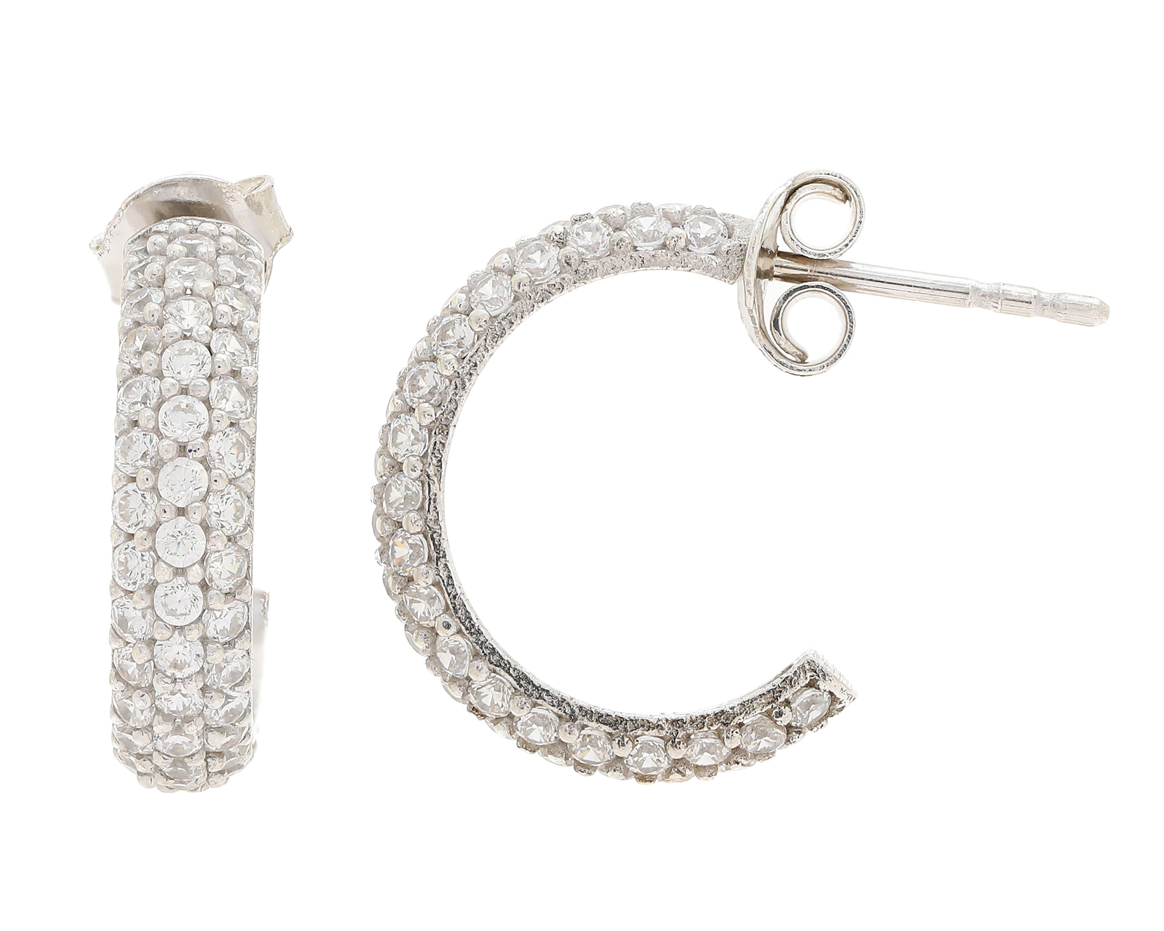 Aretes de Plata Sahara