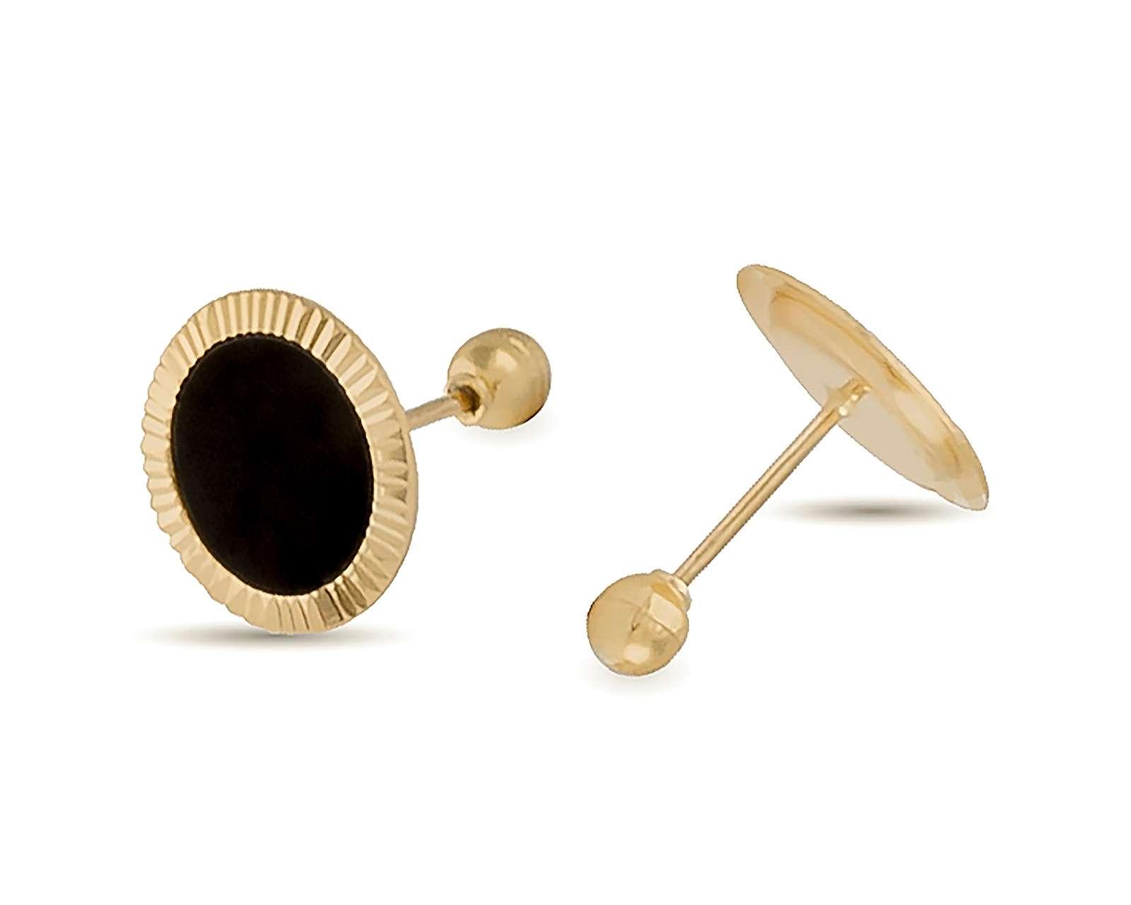 Foto 3 pulgar | Foto 2 | Broqueles de Oro 10k Plafer