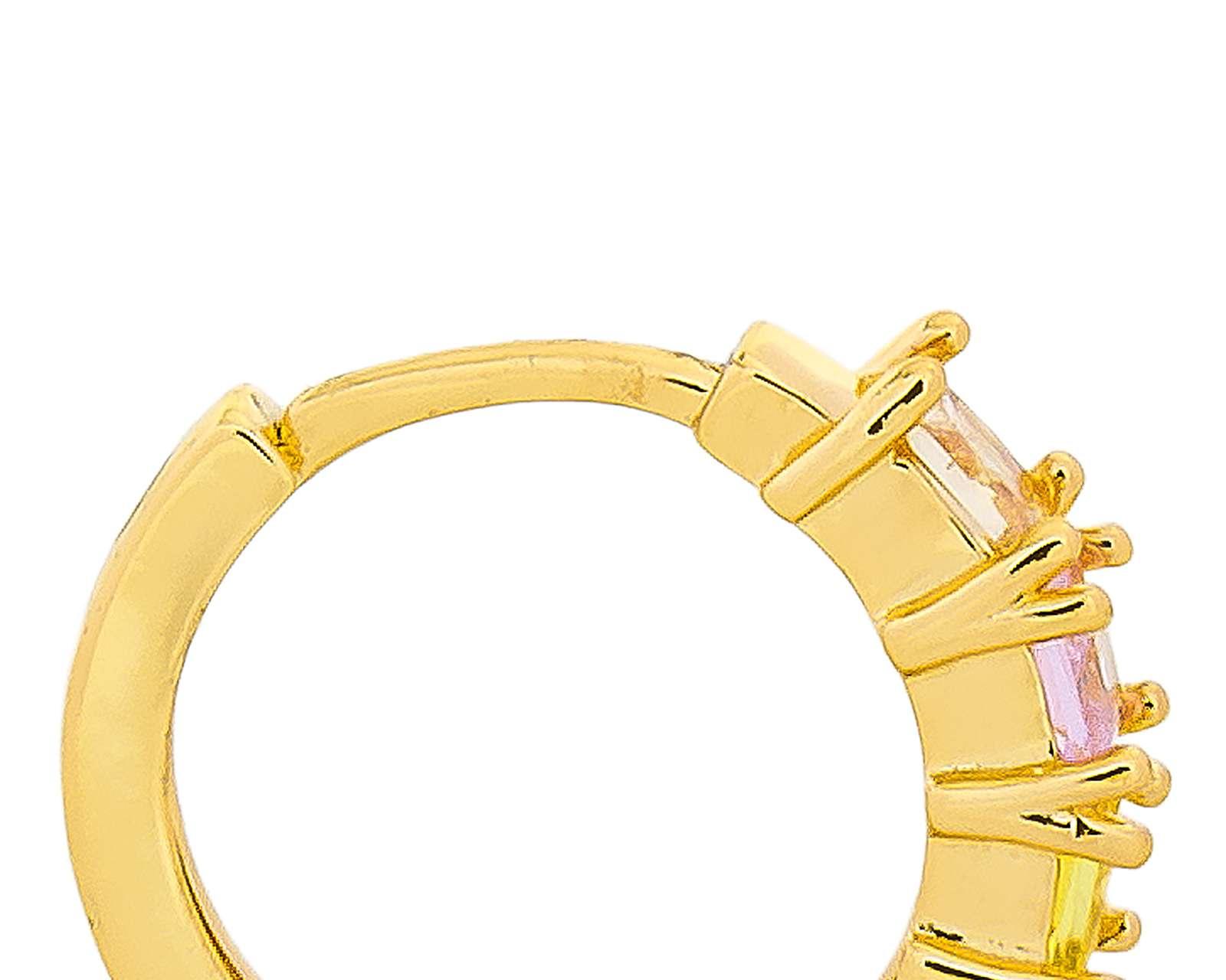Foto 3 | Foto 3 | Aretes de Chapa de Oro 18K Plafer