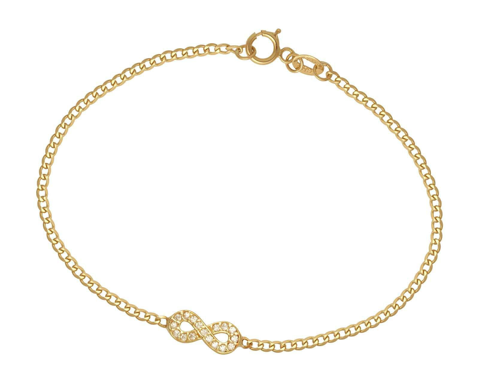 Pulsera de Oro de 10K Sentimientos