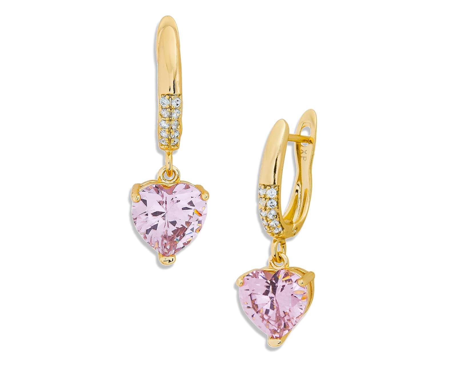 Aretes Chapa de Oro Plafer