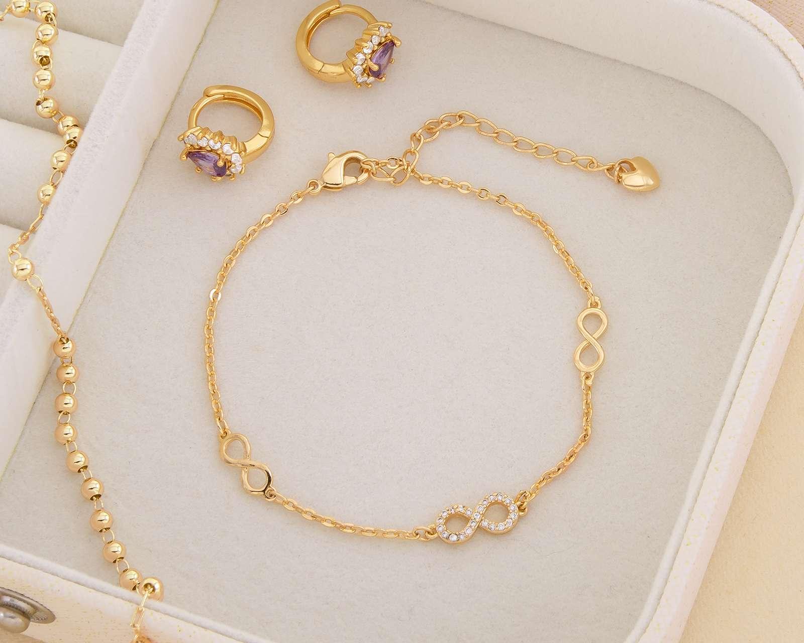 Foto 5 | Foto 5 | Pulsera de Chapa de Oro 18K Plafer