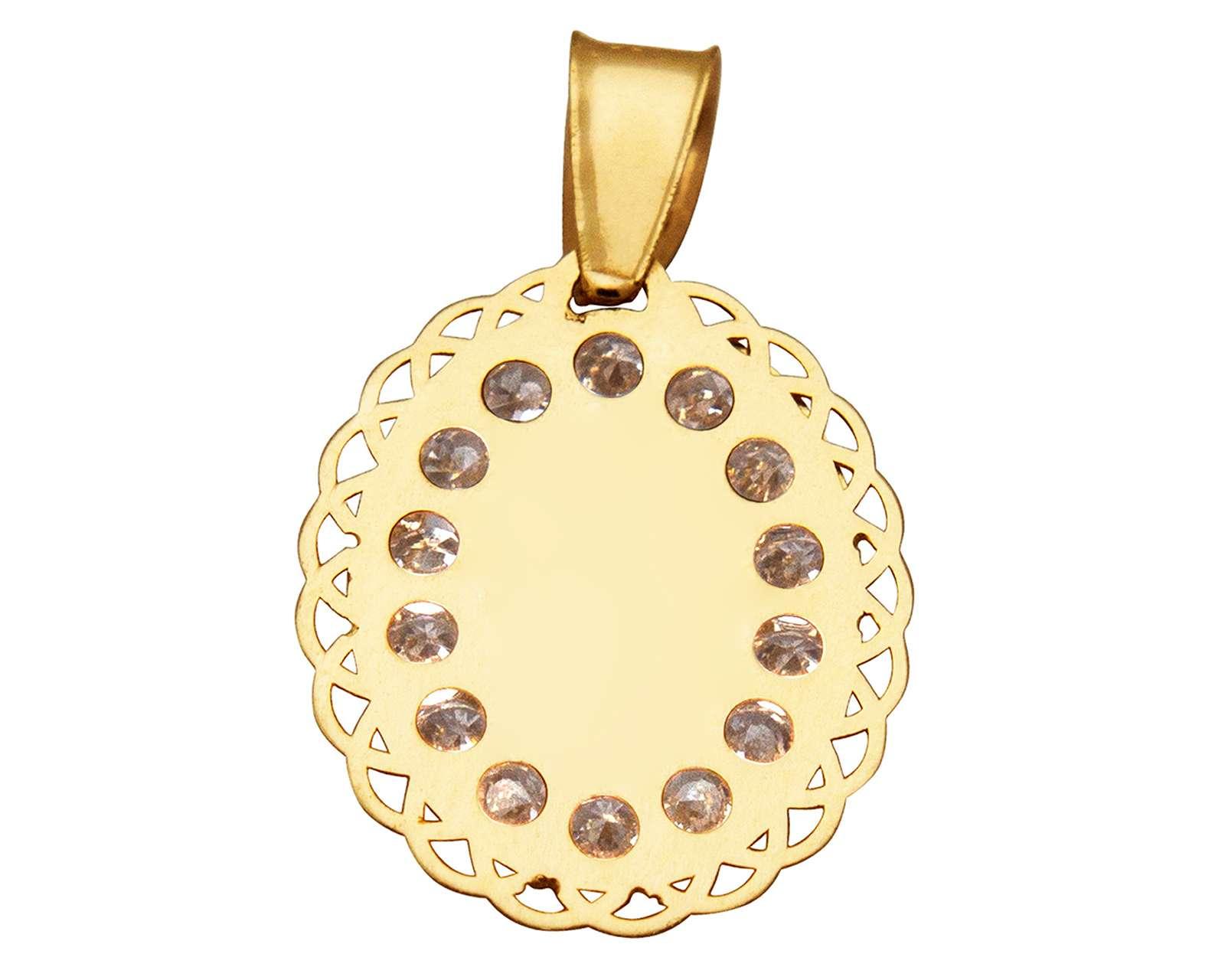 Foto 4 pulgar | Foto 3 | Medalla de Oro de 10K Sentimientos