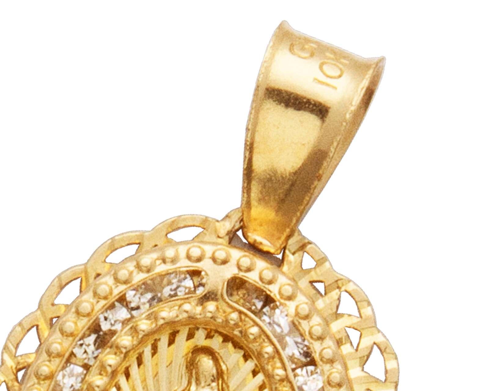 Foto 6 pulgar | Foto 5 | Medalla de Oro de 10K Sentimientos
