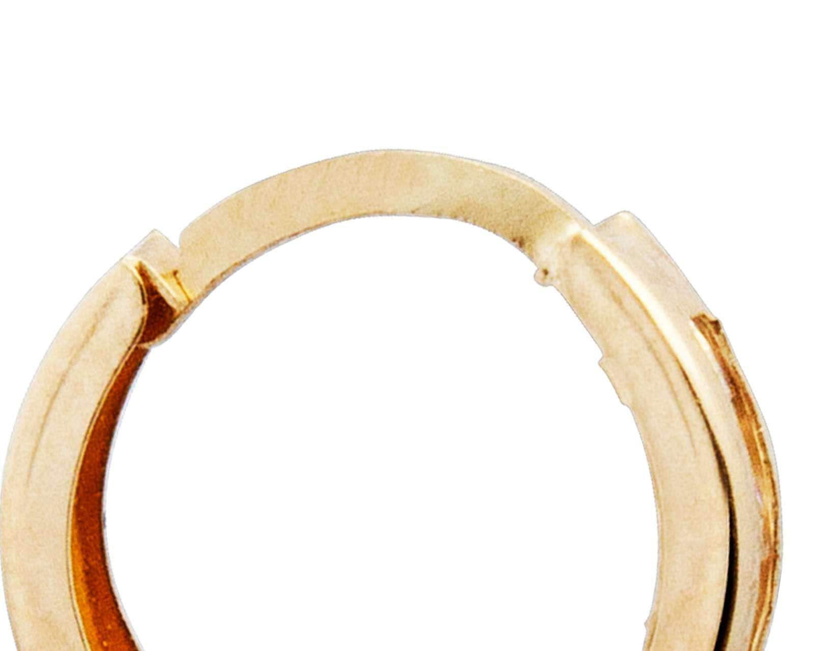 Foto 4 pulgar | Foto 3 | Aretes Ojo de Oro 10K Moments