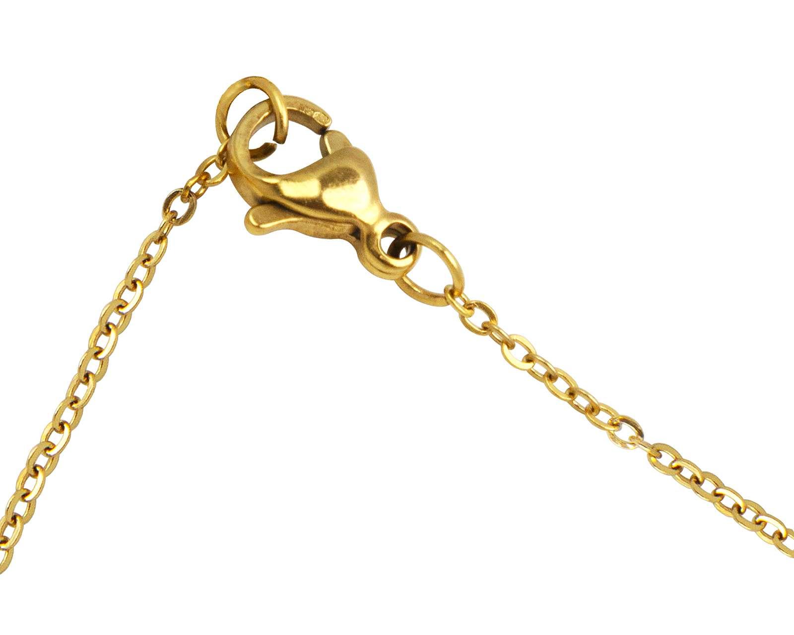 Foto 4 pulgar | Foto 3 | Collar Chapa de Oro 18K Frassinoro