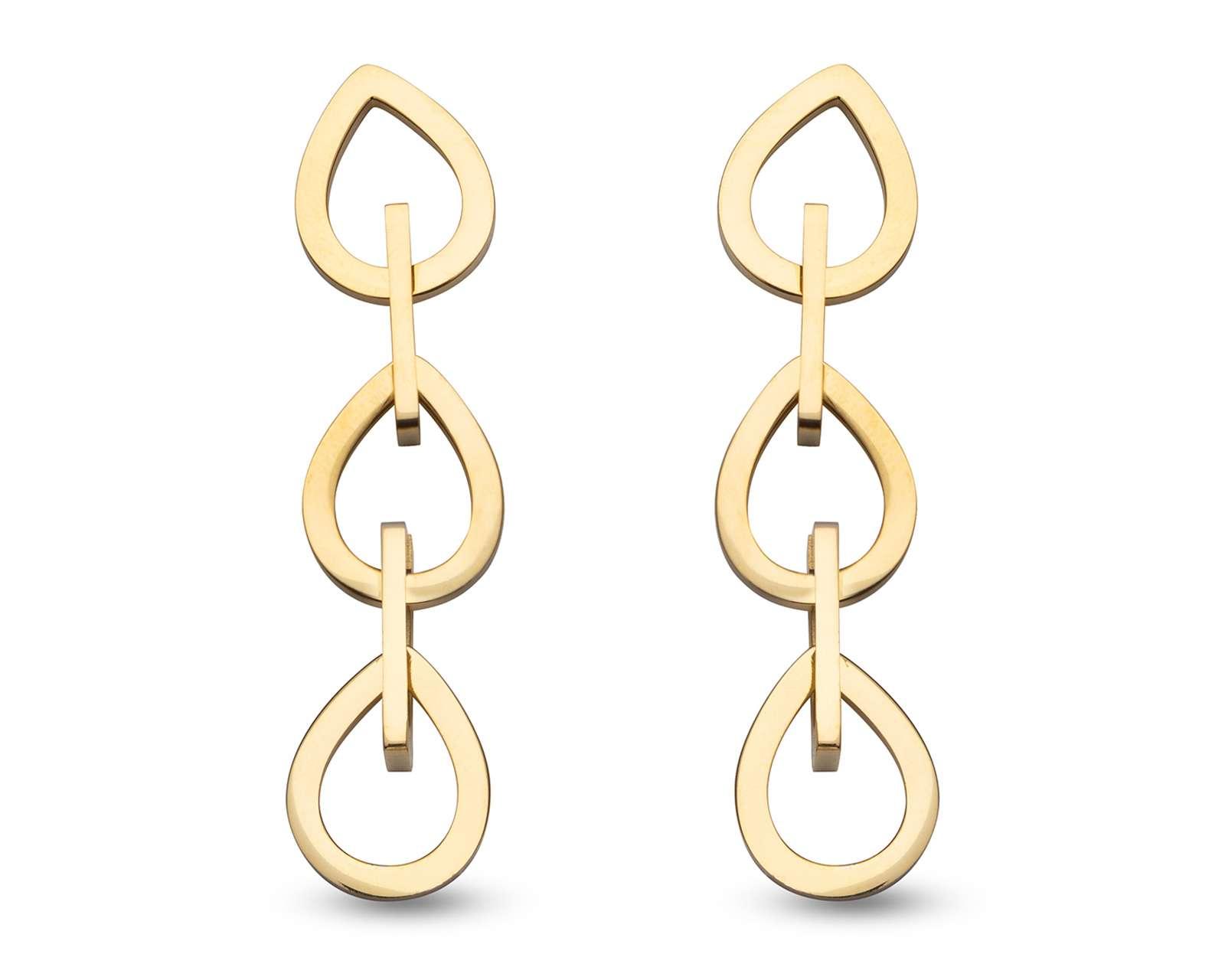 Foto 2 pulgar | Foto 1 | Aretes de Acero Inoxidable Jennifer Lopez