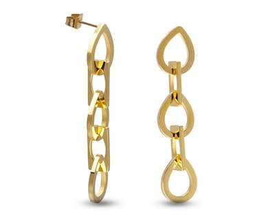 Foto 2 | Foto 2 | Aretes de Acero Inoxidable Jennifer Lopez