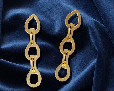 Foto 3 | Foto 3 | Aretes de Acero Inoxidable Jennifer Lopez
