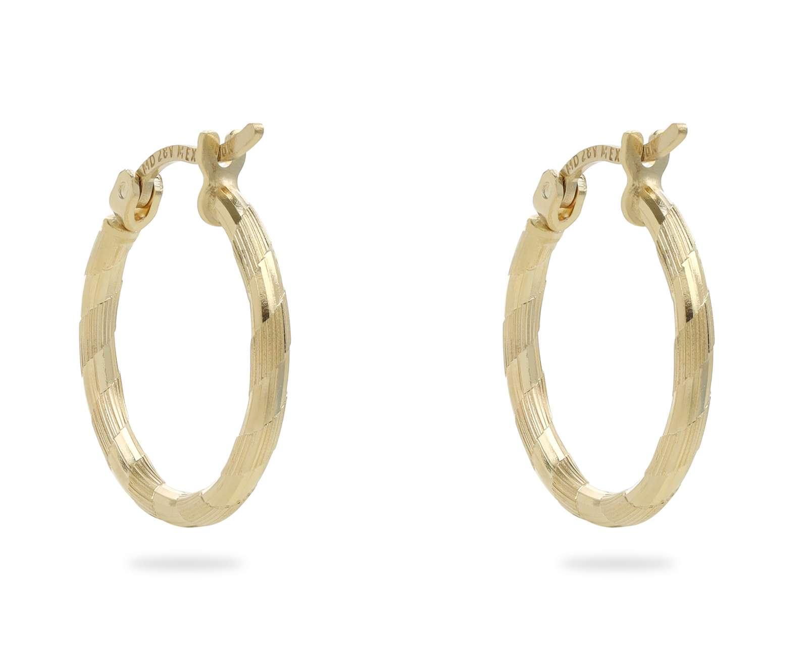 Foto 4 pulgar | Foto 3 | Arracadas de Oro 10K Villa