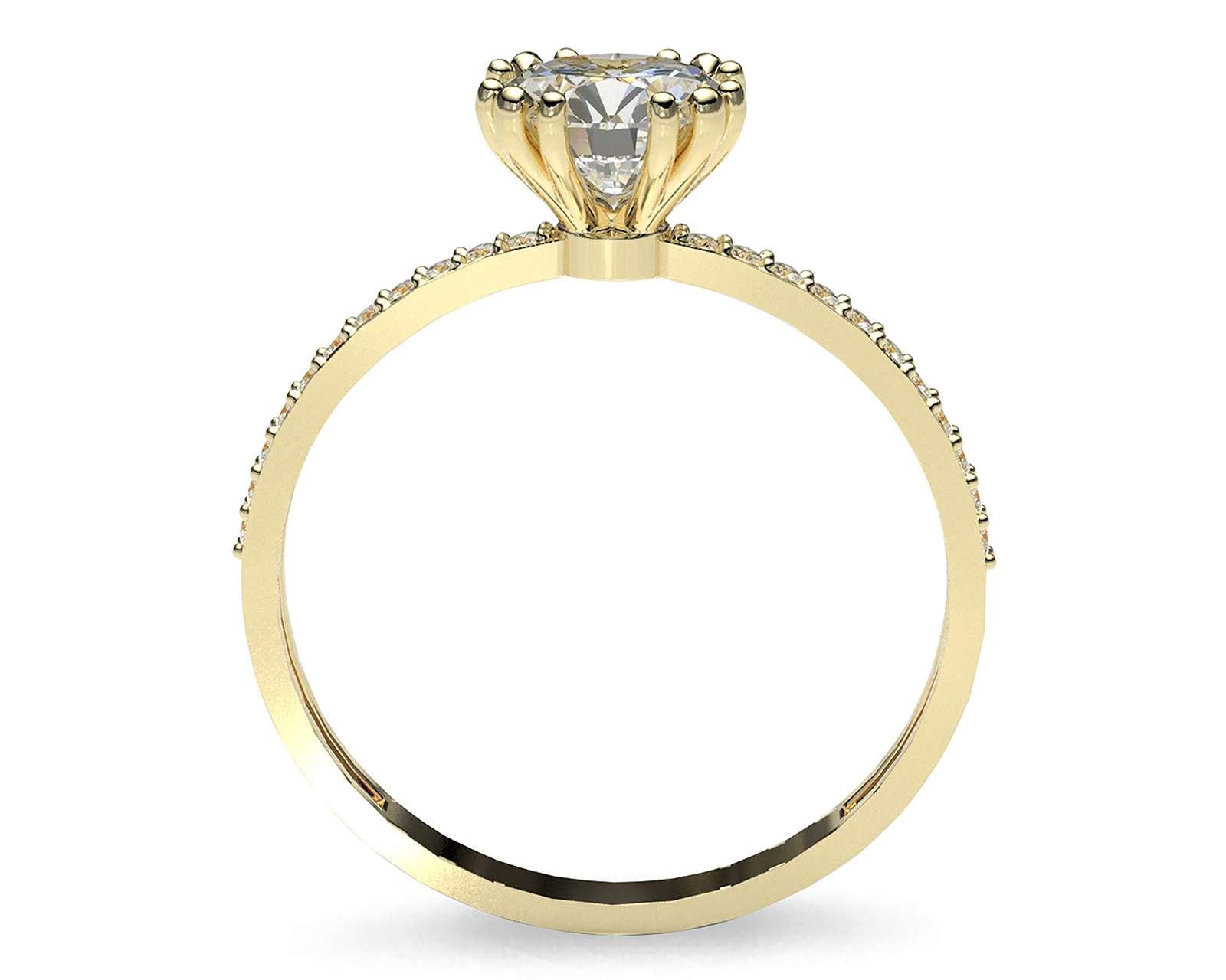 Foto 3 | Foto 3 | Anillo De Compromiso de Oro 10K Talla 8