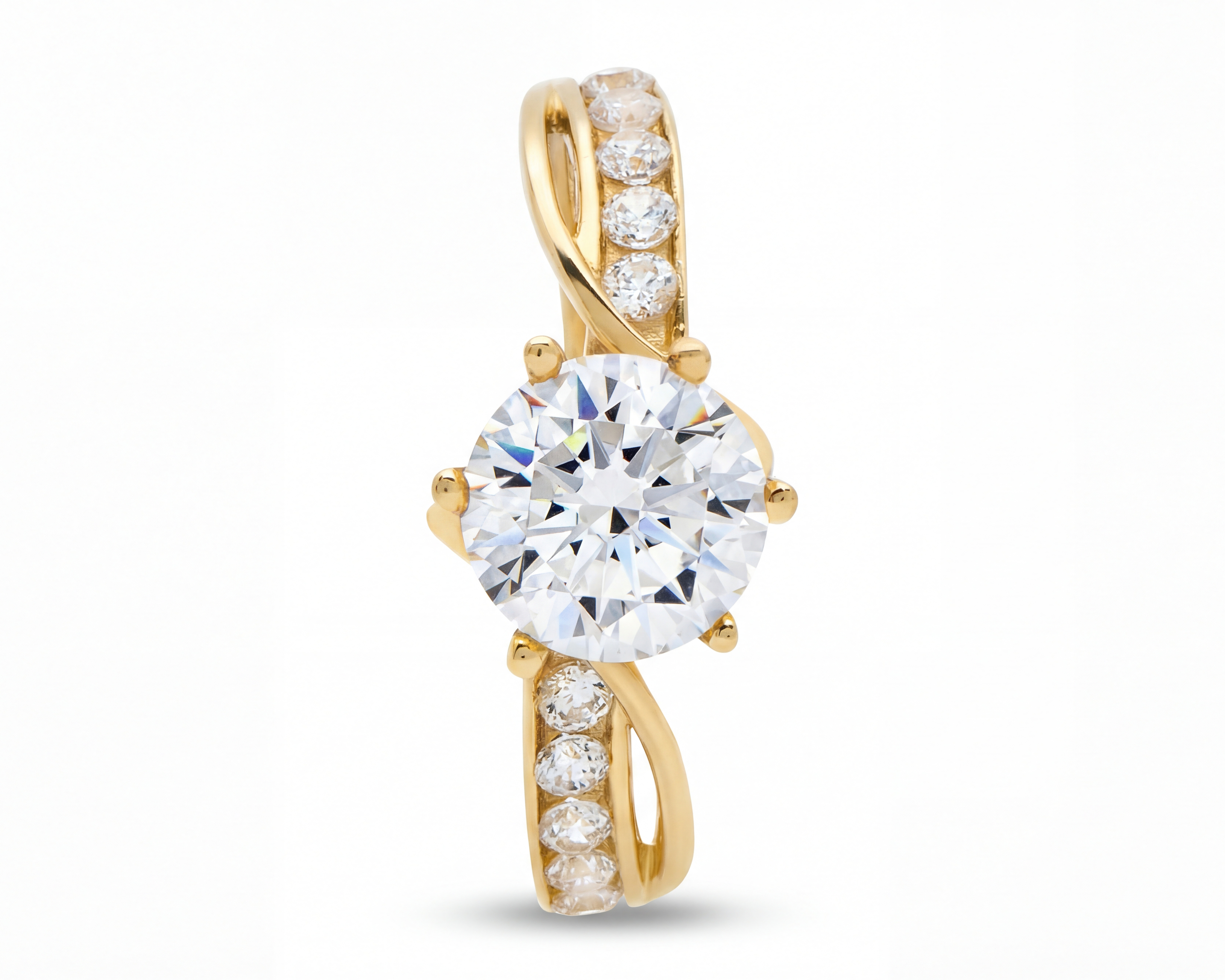 Foto 2 | Foto 2 | Anillo De Compromiso de Oro 10k Moments Talla 6