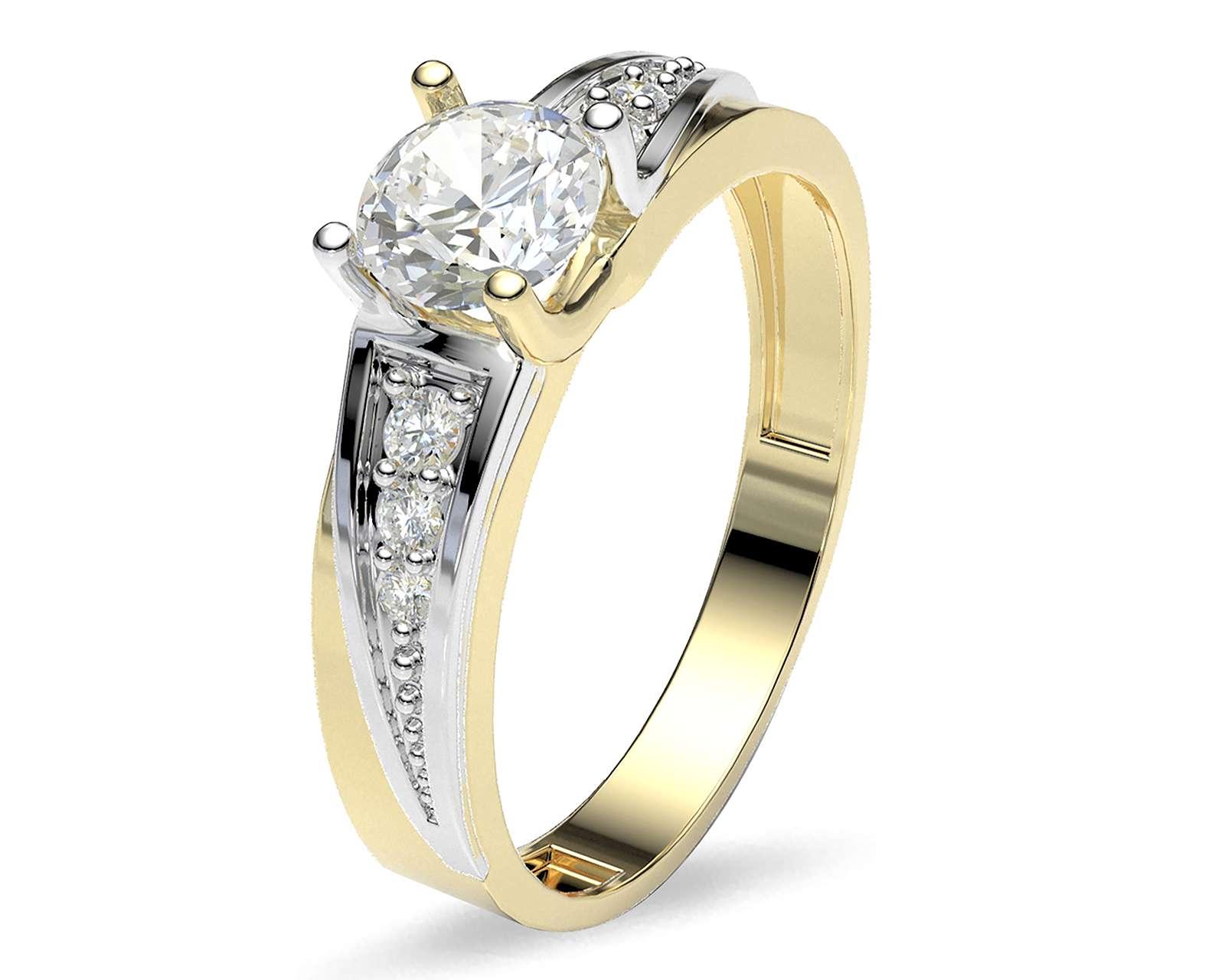 Foto 1 | Foto 1 | Anillo De Compromiso de Oro 10K Talla 6