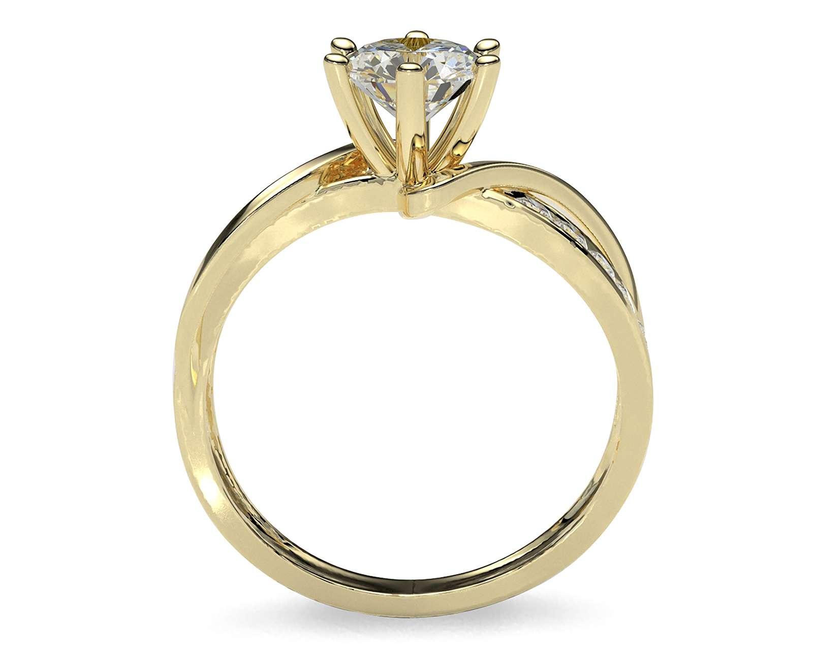 Foto 3 | Foto 3 | Anillo De Compromiso de Oro 10K Talla 7-7.5